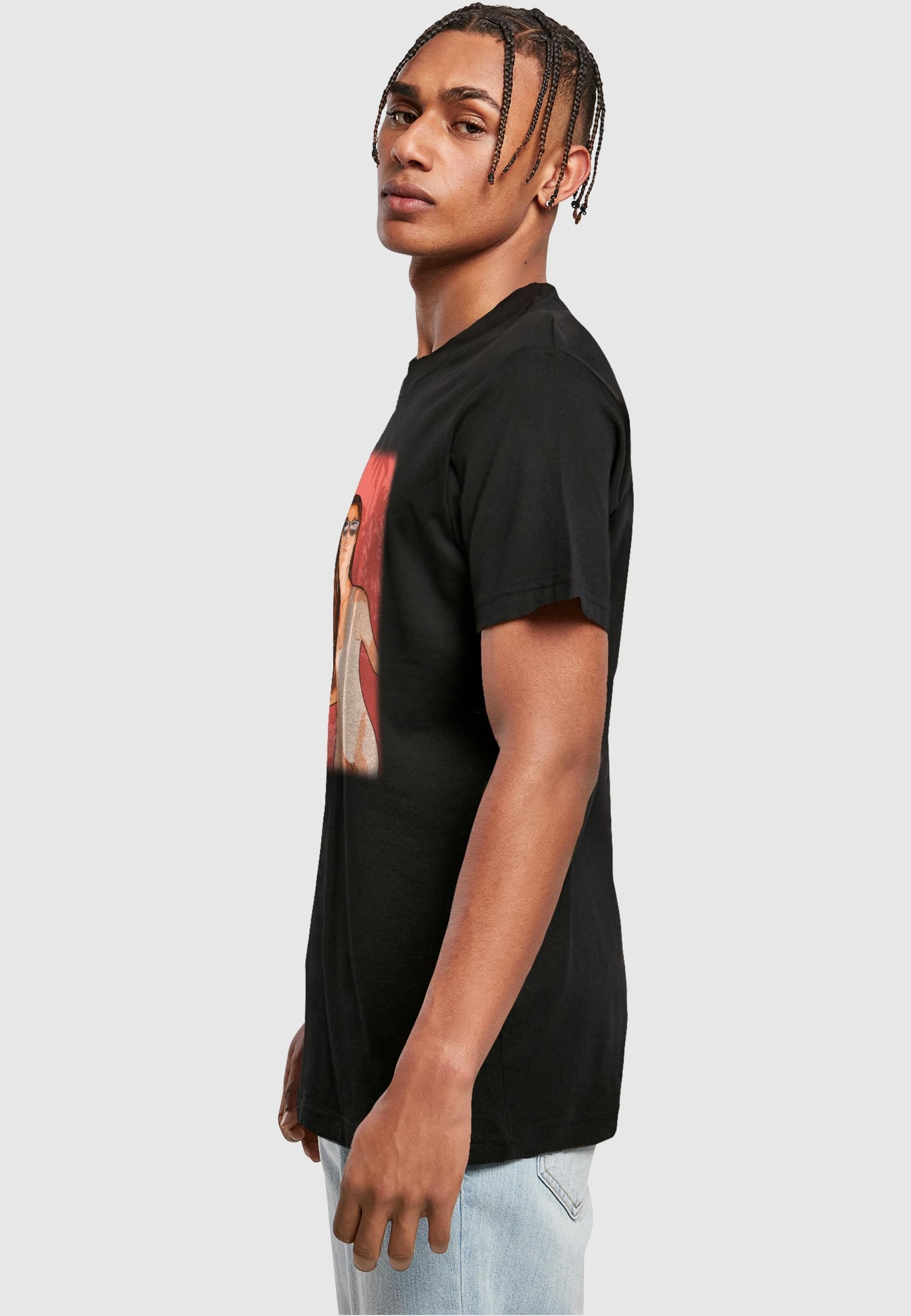 Merchcode T-Shirt »Merchcode Herren Grand Miami T-Shirt Round Neck«, (1 tlg.)