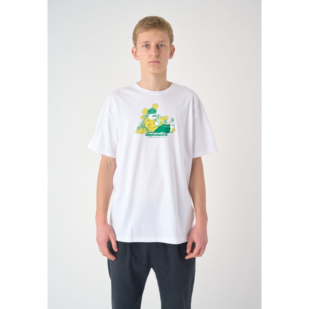 Cleptomanicx T-Shirt »Dreamer«, mit lustigem Frontprint
