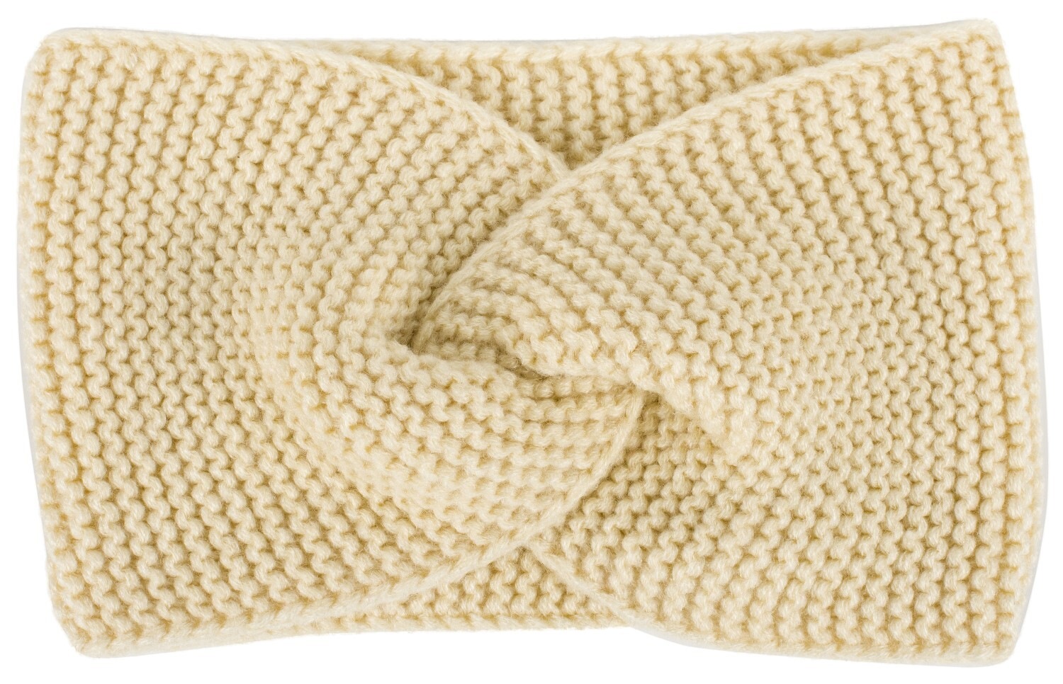styleBREAKER Stirnband "Krausstrick Stirnband Twist Knoten" 1 Stk.