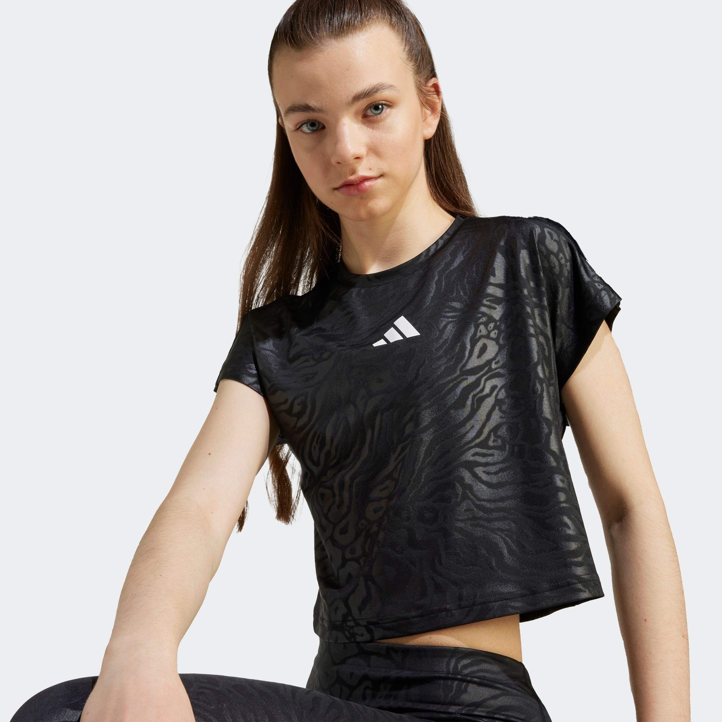 Thumbnail - adidas Sportswear T-Shirt "JG PR TEE" sportlicher Stil, für Kinder, kurze Ärmel, mit auffälligem Aufdruck