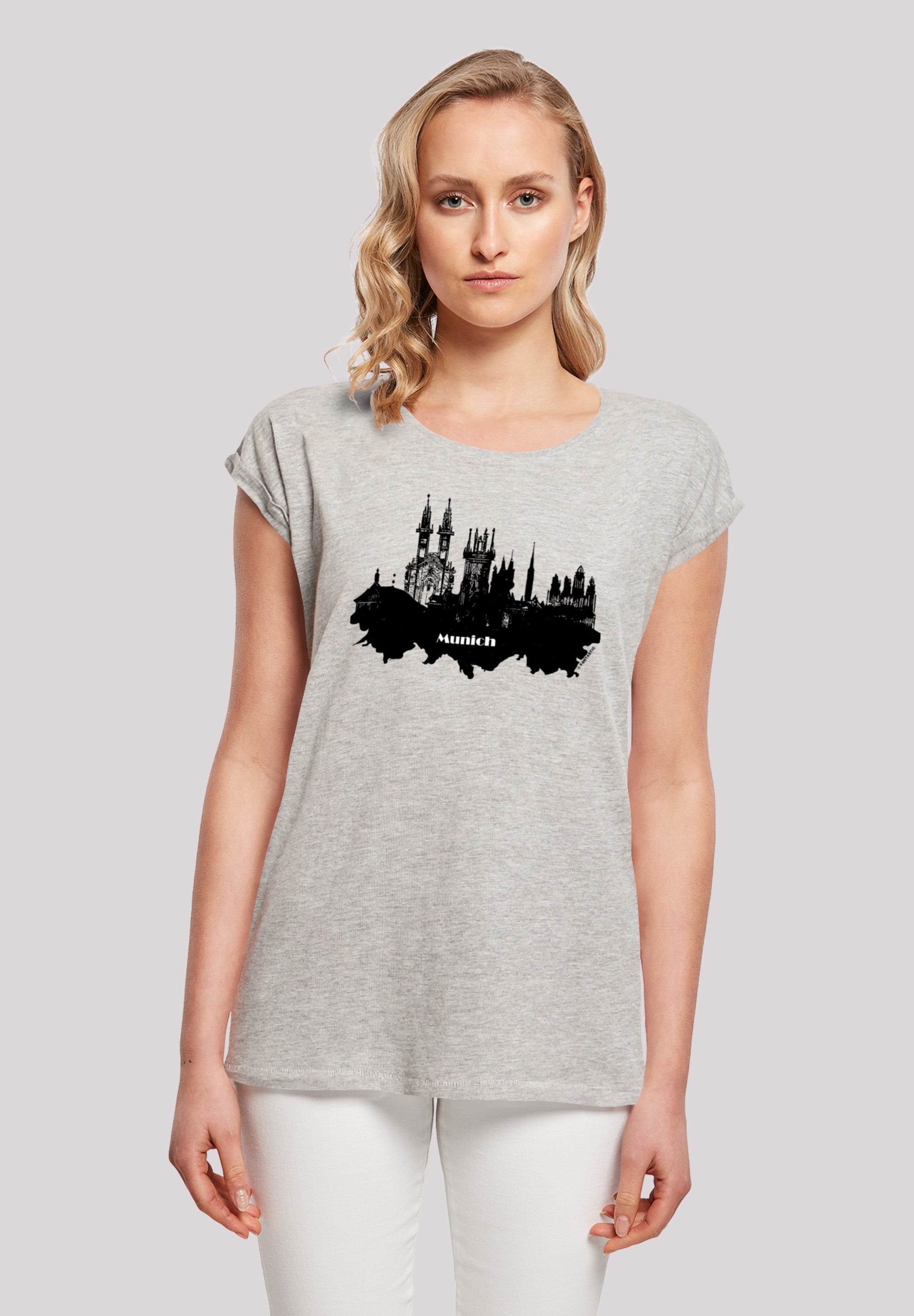 T-Shirt »Cities Collection - Munich skyline«, Print
