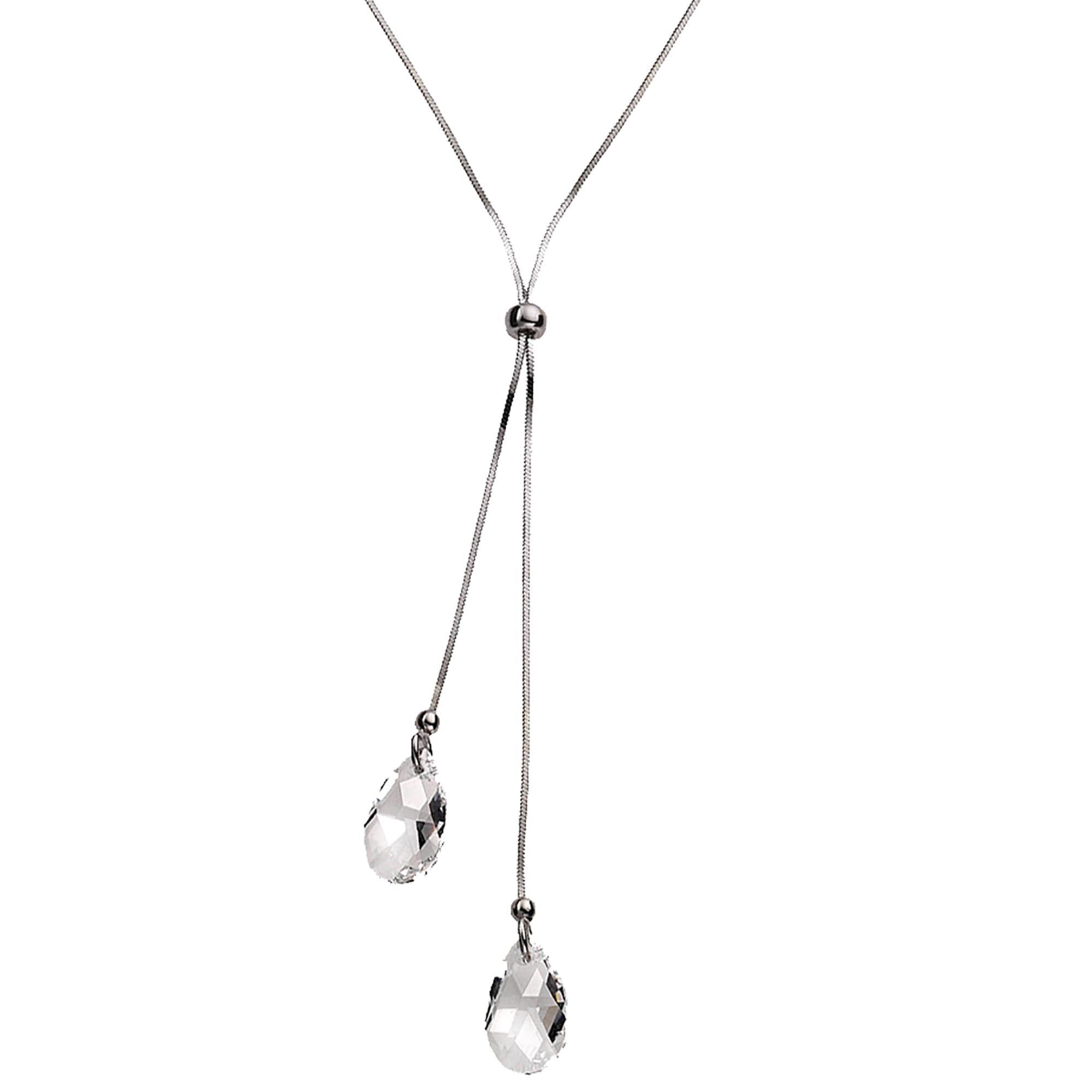 Zeeme Collierkettchen »925/- Sterling Silber Swarovski Kristalle«