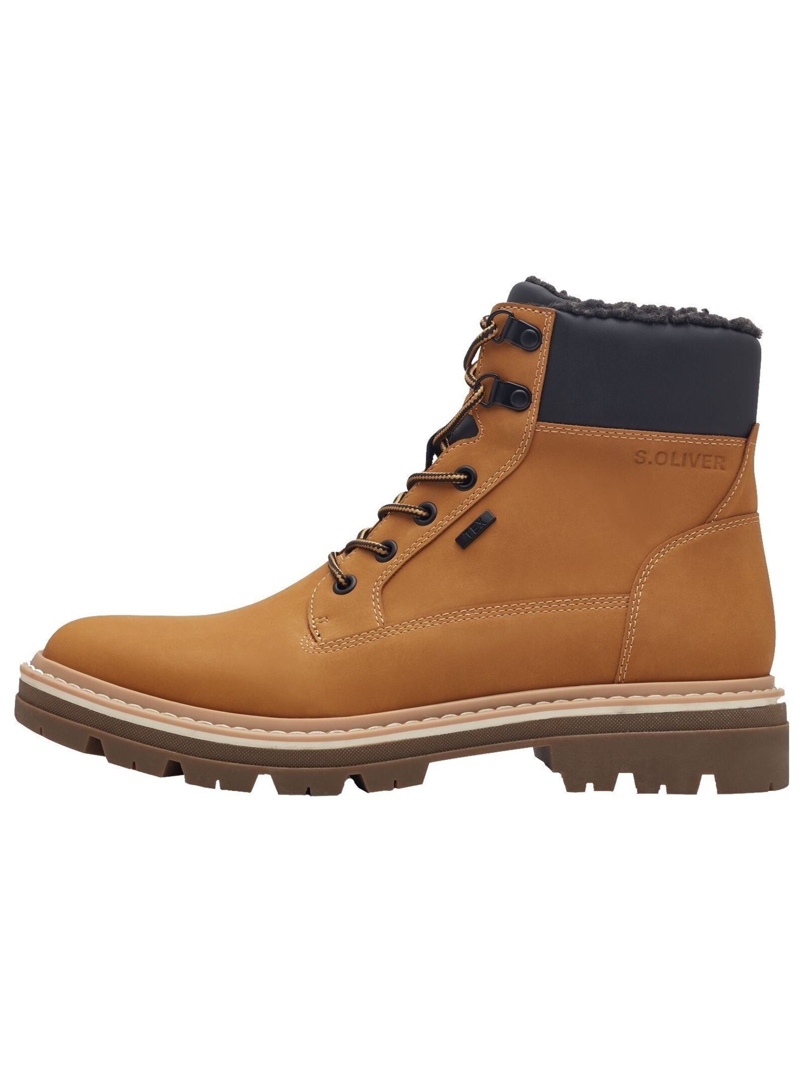 s.Oliver Schnürstiefelette »s.Oliver Stiefelette Lederimitat«