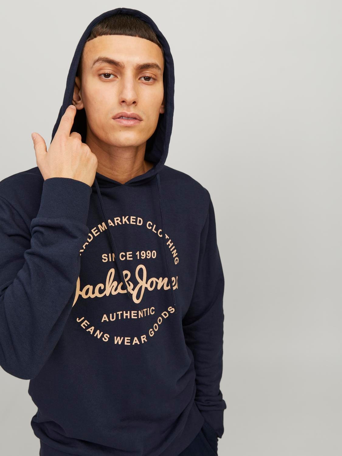 Jack & Jones Hoodie "JJFOREST SWEAT HOOD" günstig online kaufen