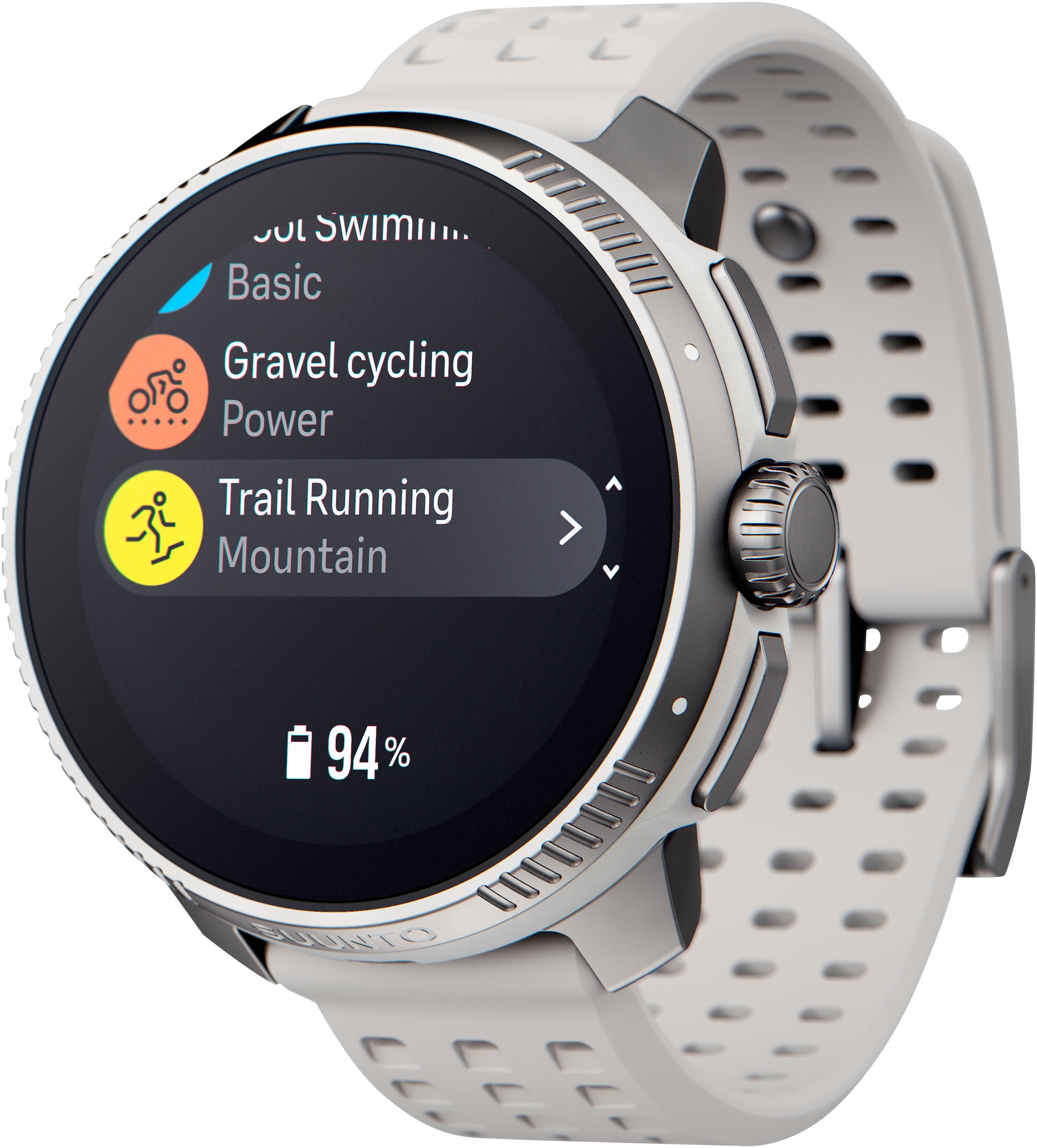 Suunto Smartwatch »Race Edelstahl«, (Wear OS by Google)