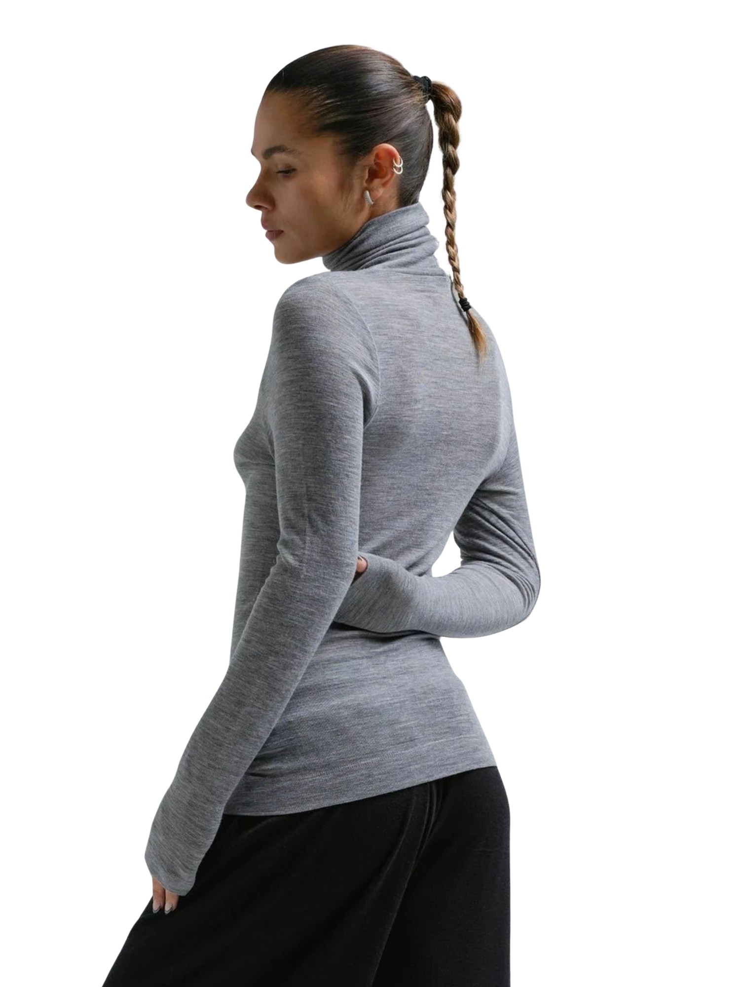 Seamless Basic Strickpullover »Seamless Basic Shirt Woolen Lola«