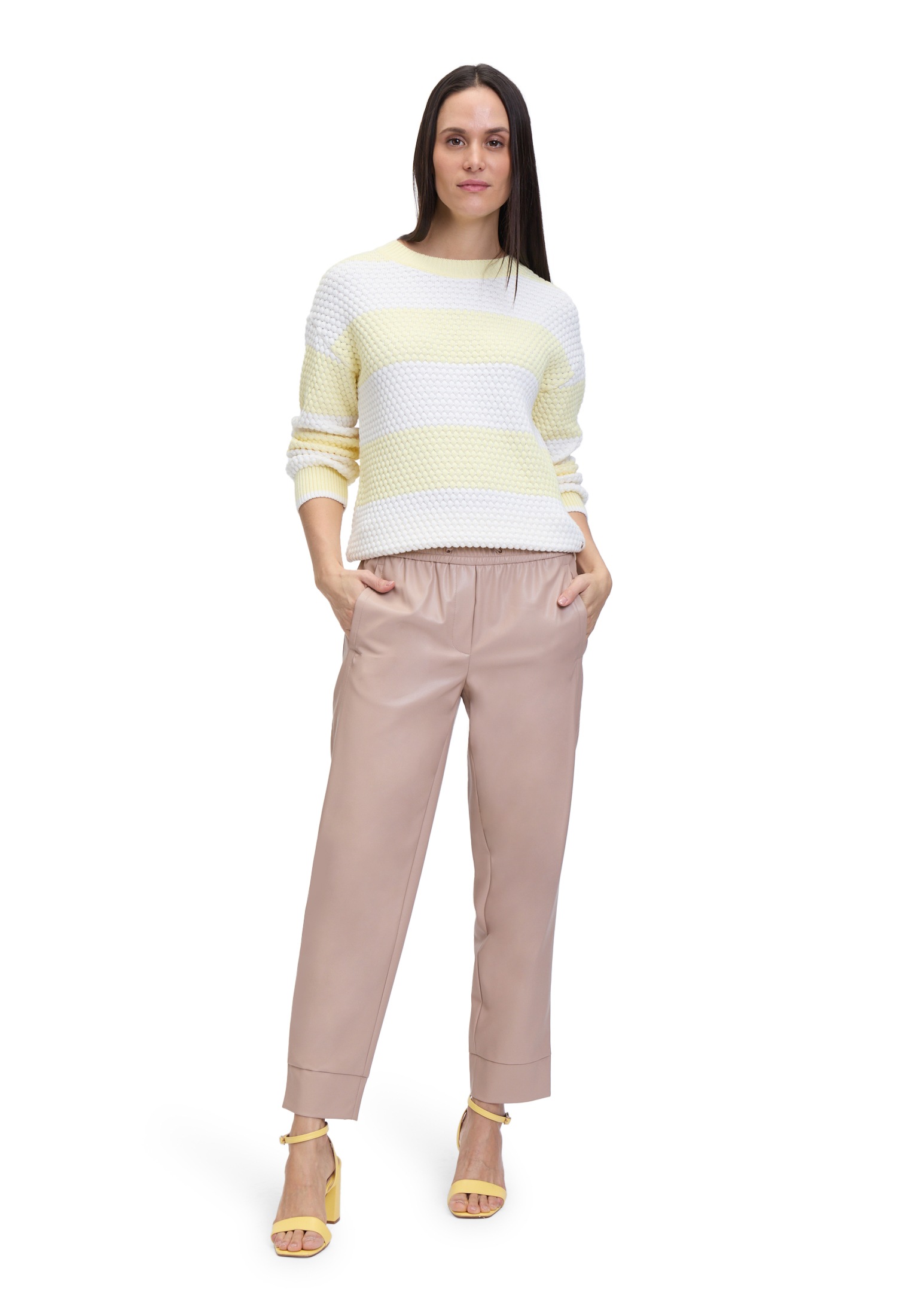 Betty&Co Strickpullover »Betty & Co Strickpullover mit Struktur«, (1 tlg.), Struktur