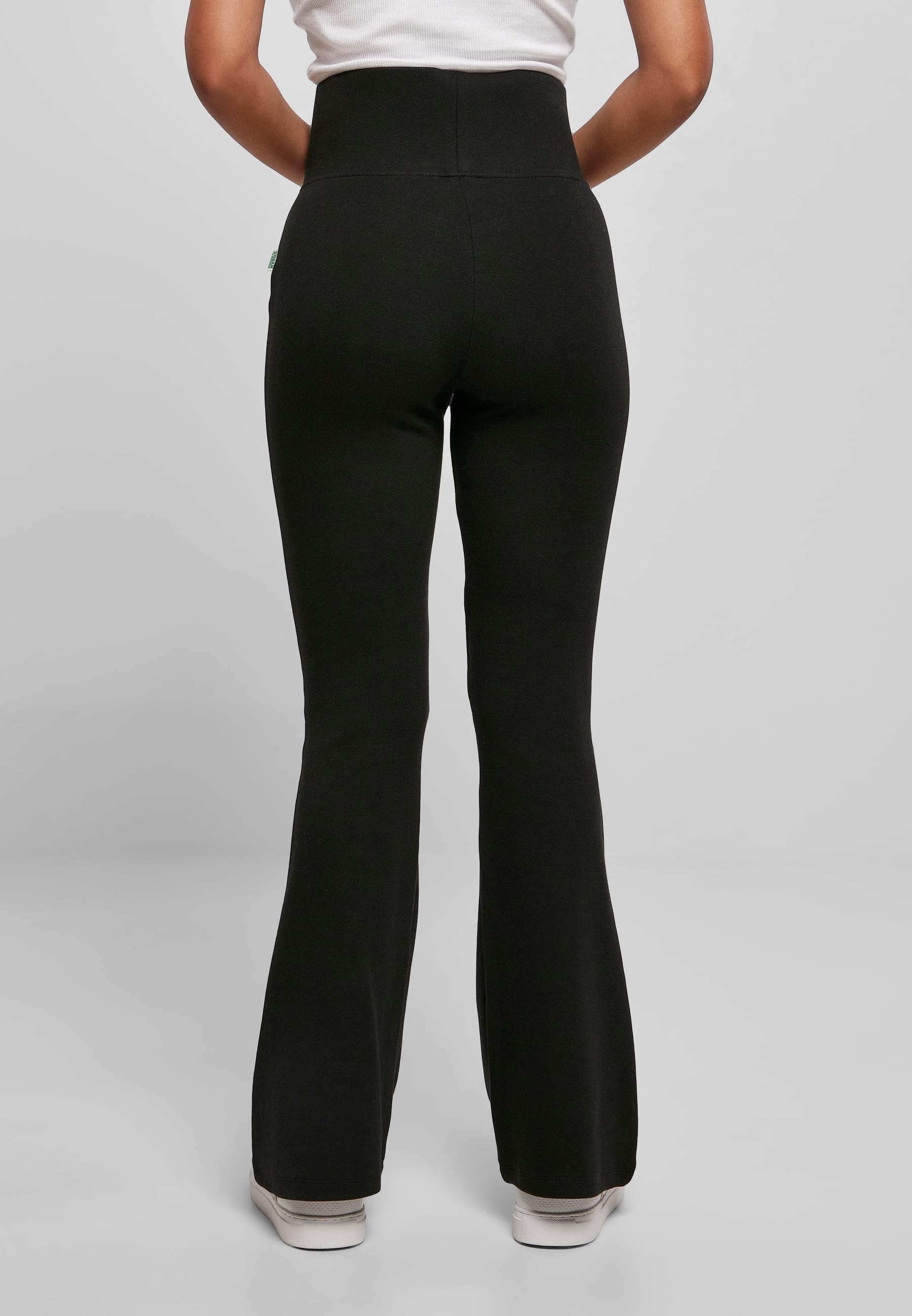 URBAN CLASSICS Leggings »Urban Classics Damen Ladies Organic Interlock Bootcut Leggings«, (1 tlg.)