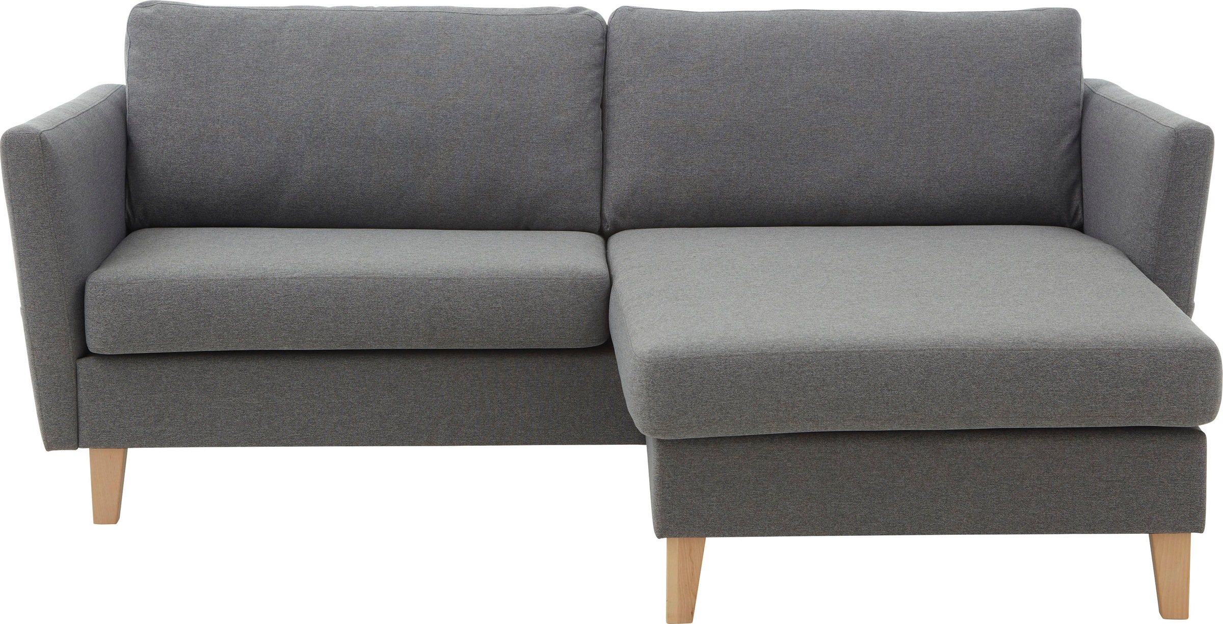 ATLANTIC home collection Ecksofa "Mailo L-Form", mit Seitentaschen, Recamie günstig online kaufen