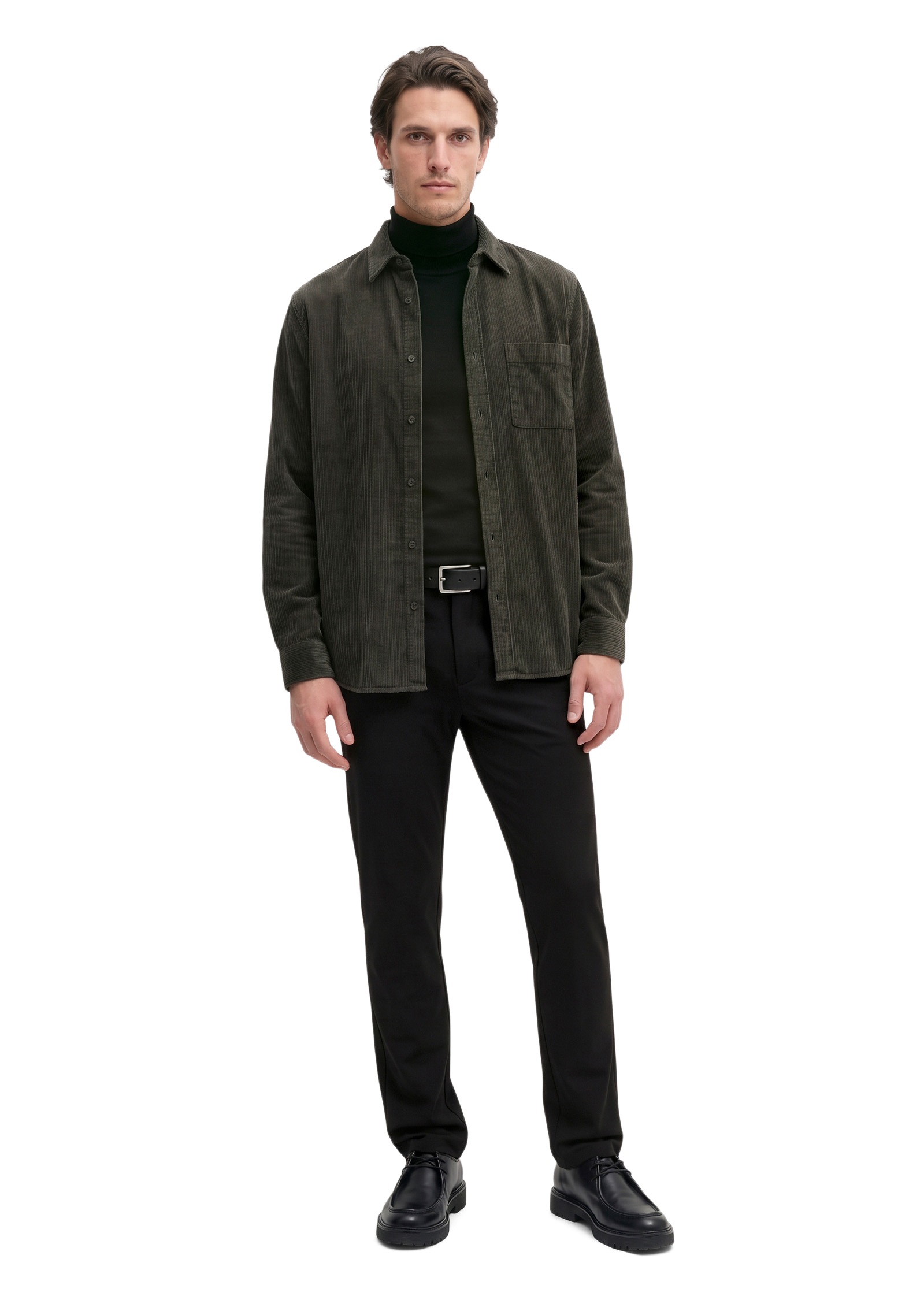 Marc O'Polo Langarmhemd »aus weicher Bio-Baumwolle«