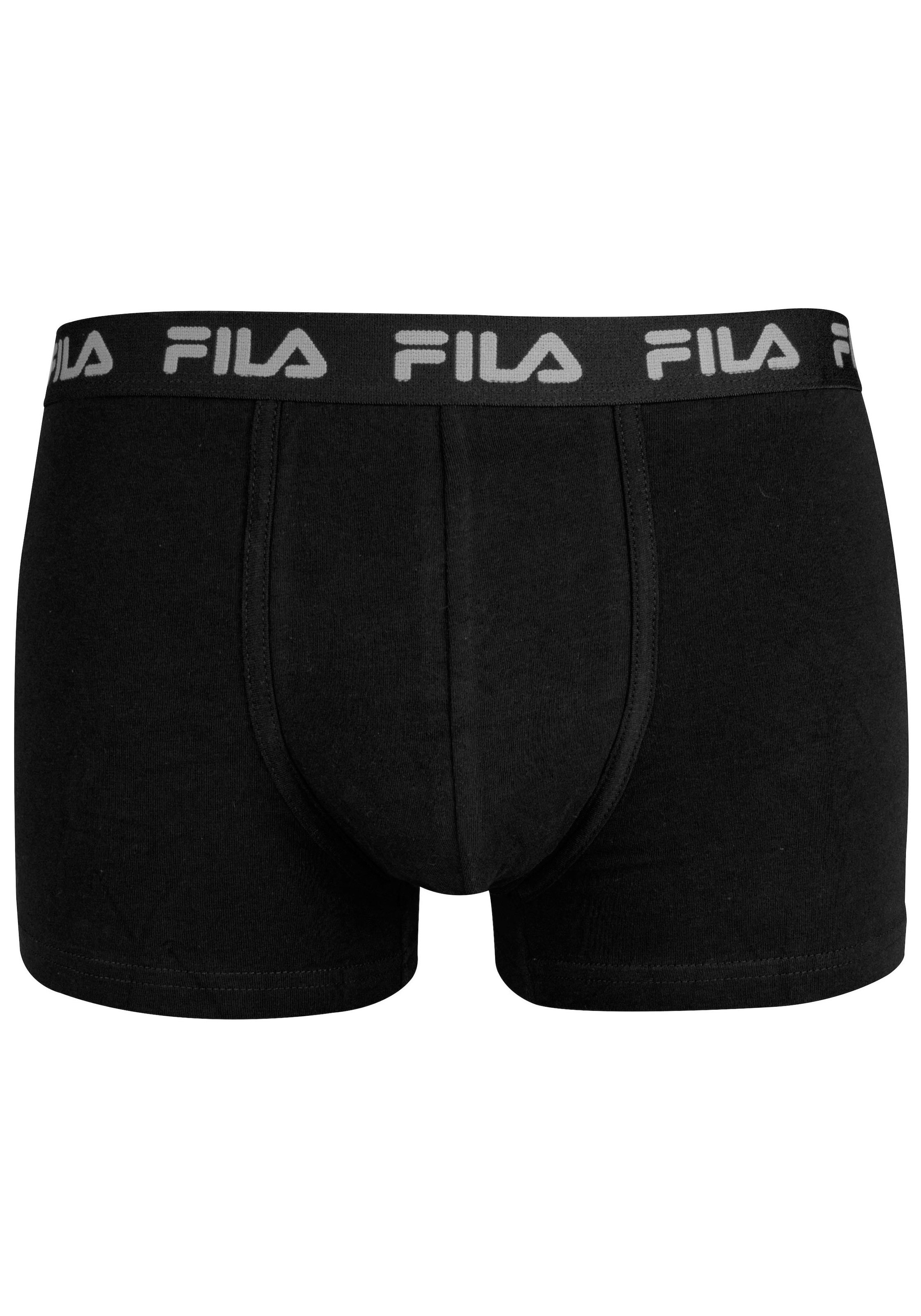 Fila Boxershorts »MAN BOXER SHORTS«, (3er Pack), mit elastischem Logobund