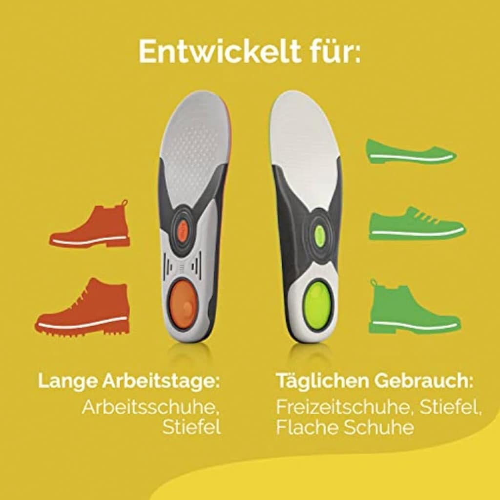 Scholl Einlegesohlen »LiquiFlex Extra Support«, Komforteinlegesohlen - Mehr Polsterung durch Memory Foam