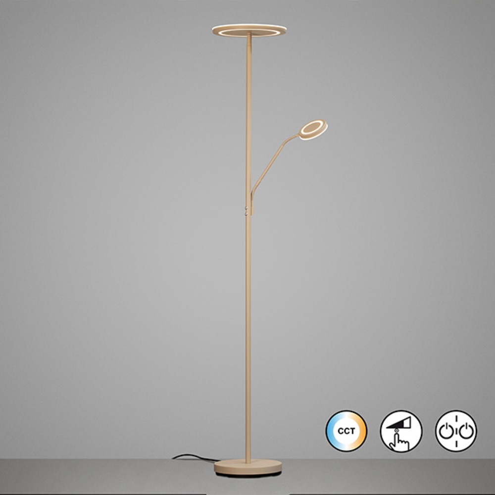 FISCHER & HONSEL Stehlampe »Sorento« LED-Board 1 Stk. Farbtemperatur in 3 Stufen einstellbar