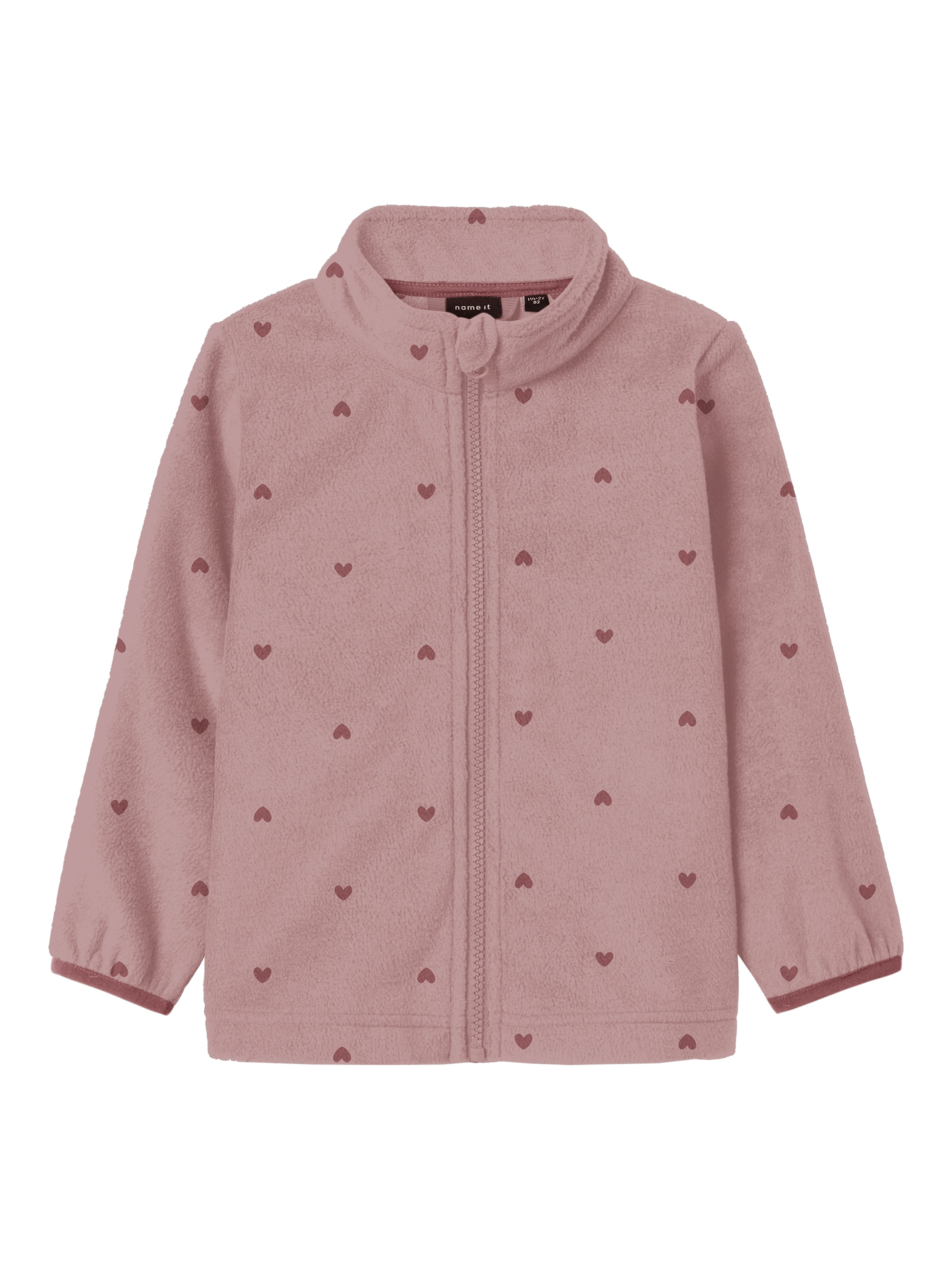 Name It Fleecejacke »NMNSPEKTRA FLEECE JACKET AOP FO«, ohne Kapuze