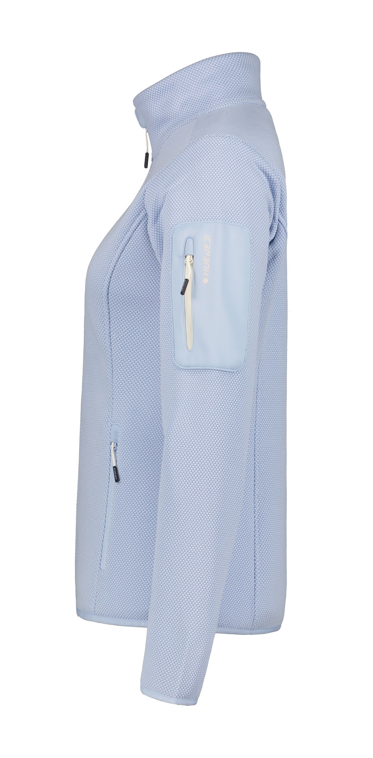 Icepeak Veste polaire pour femmes Bowersbille bleu clair   S 3