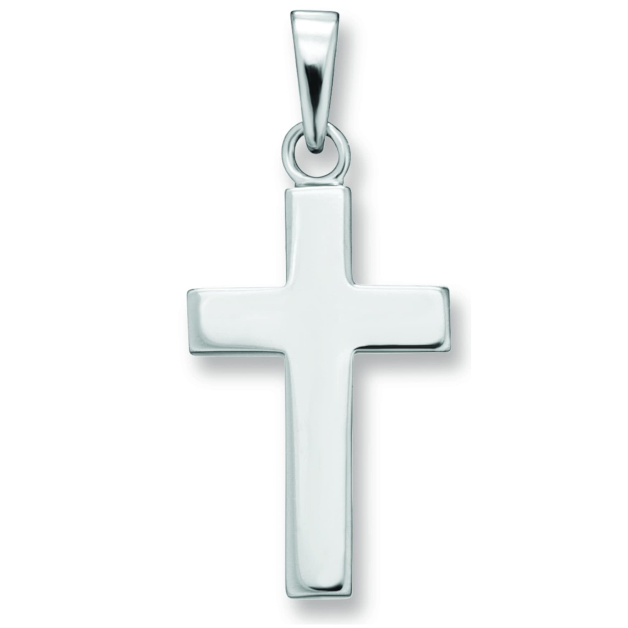 Kettenanhänger ONE ELEMENT "Kreuz Anhänger aus 925 Silber Kreuz Anhänger aus 925 Silber", silber, Schmuckanhänger, Damen, Silber 925 (Sterlingsilber), Kettenanhänger, Zartes Emblem – unaufdringlich und dennoch ausdrucksstark