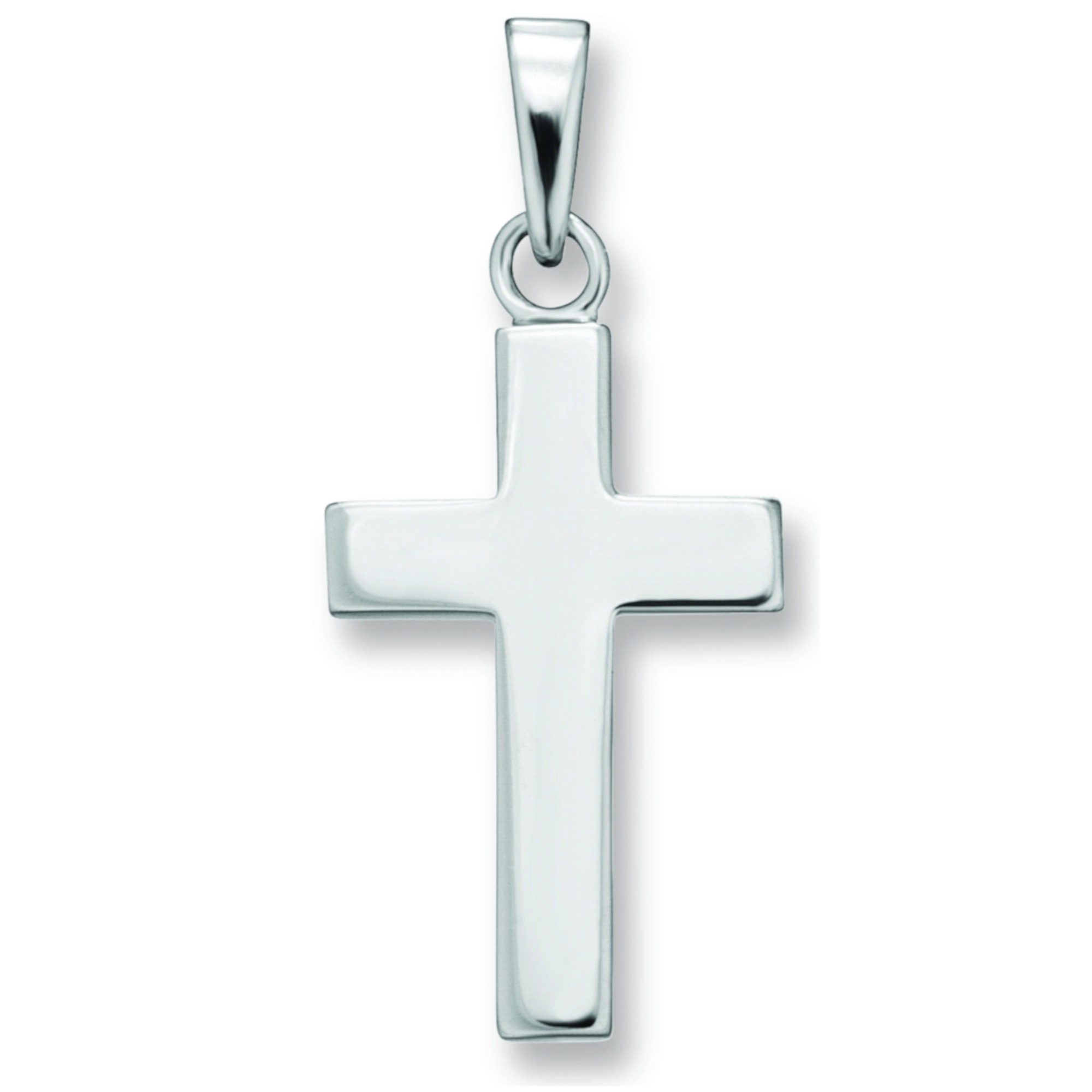 Kettenanhänger ONE ELEMENT "Kreuz Anhänger aus 925 Silber", silber, Schmuckanhänger, Damen, Silber 925 (Sterlingsilber), Kettenanhänger, Zartes Emblem – unaufdringlich und dennoch ausdrucksstark