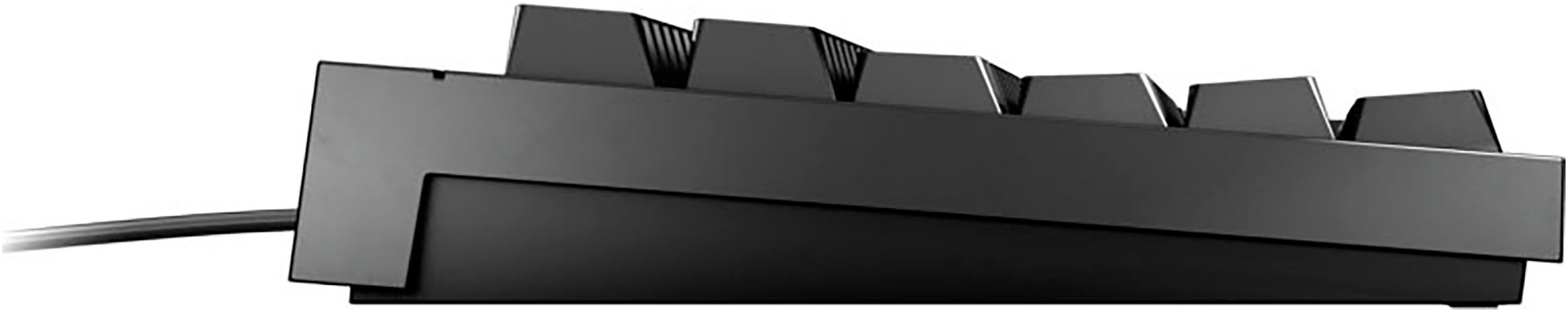 Cherry Gaming-Tastatur »MX 2.0S«, (Fn-Tasten-Gaming-Modus-Lautstärkeregler-Multimedia-Tasten-USB-Anschluss-Windows-Sperrtaste-Ziffernblock-Anpassbare Höhe)