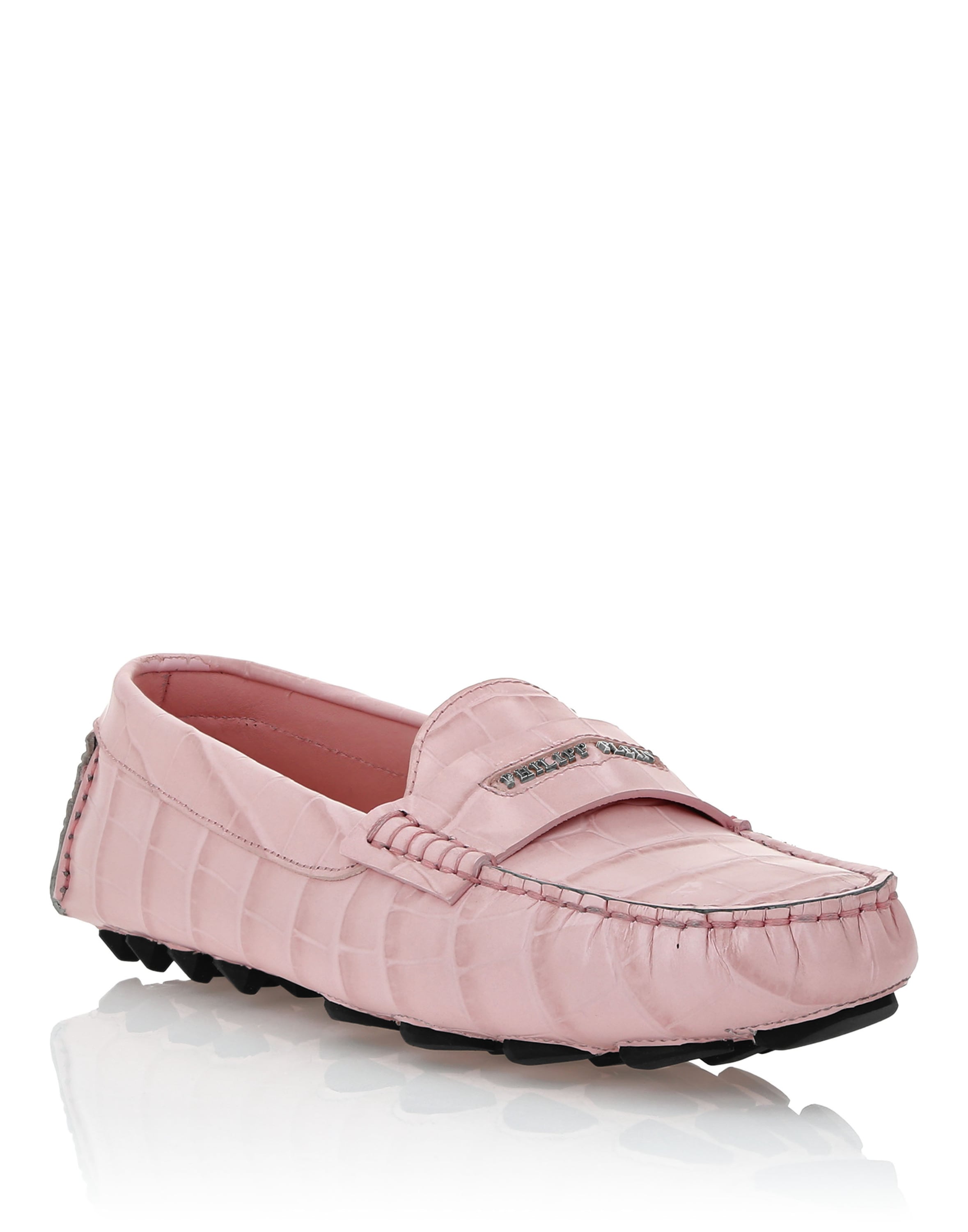 PHILIPP PLEIN Mokassin "Crocco Print"