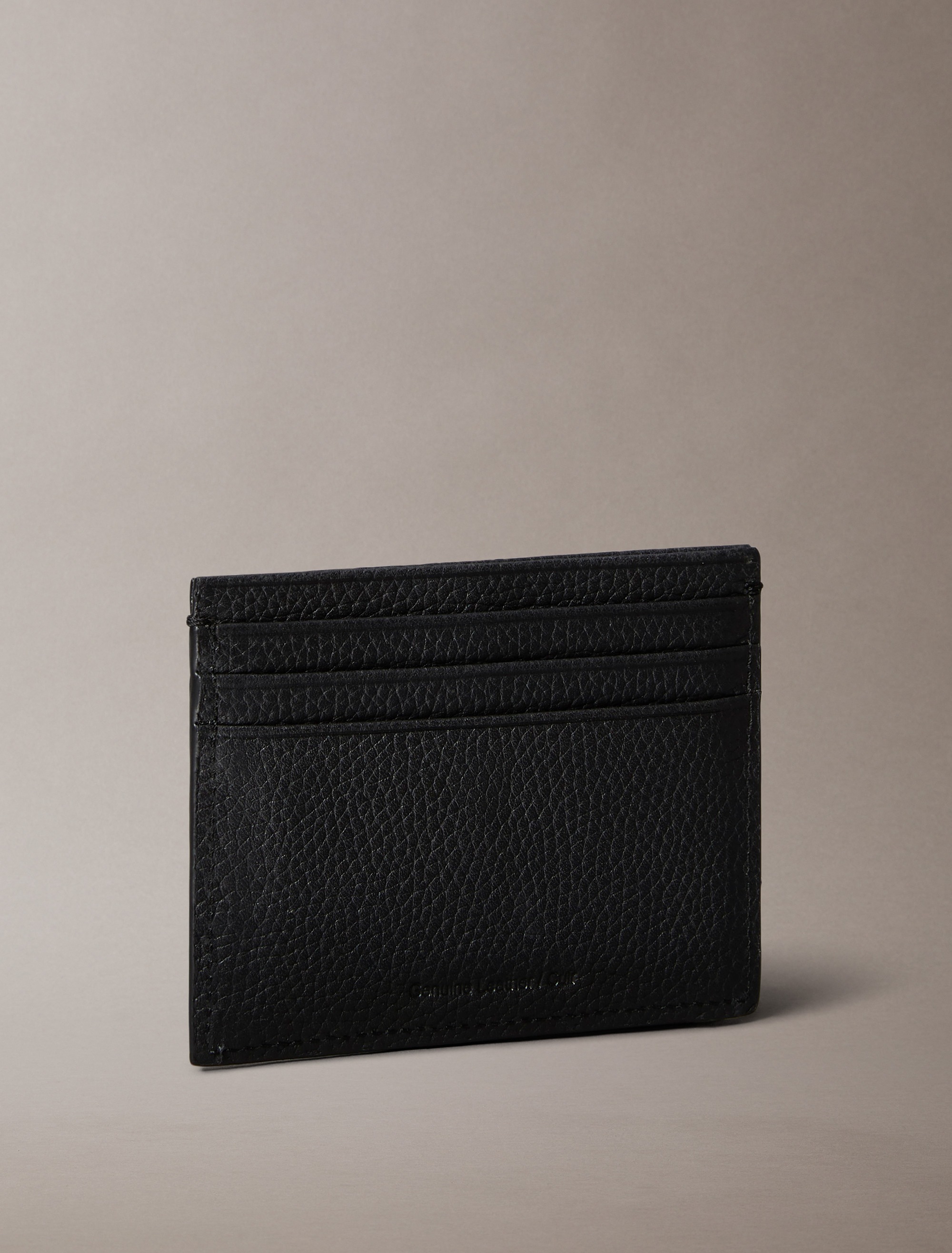 Calvin Klein Kartenetui »FOIL EMBOSS EW CARD CASE«, Men Geldbeutel, Kreditkartenetui mit Logoschriftzug