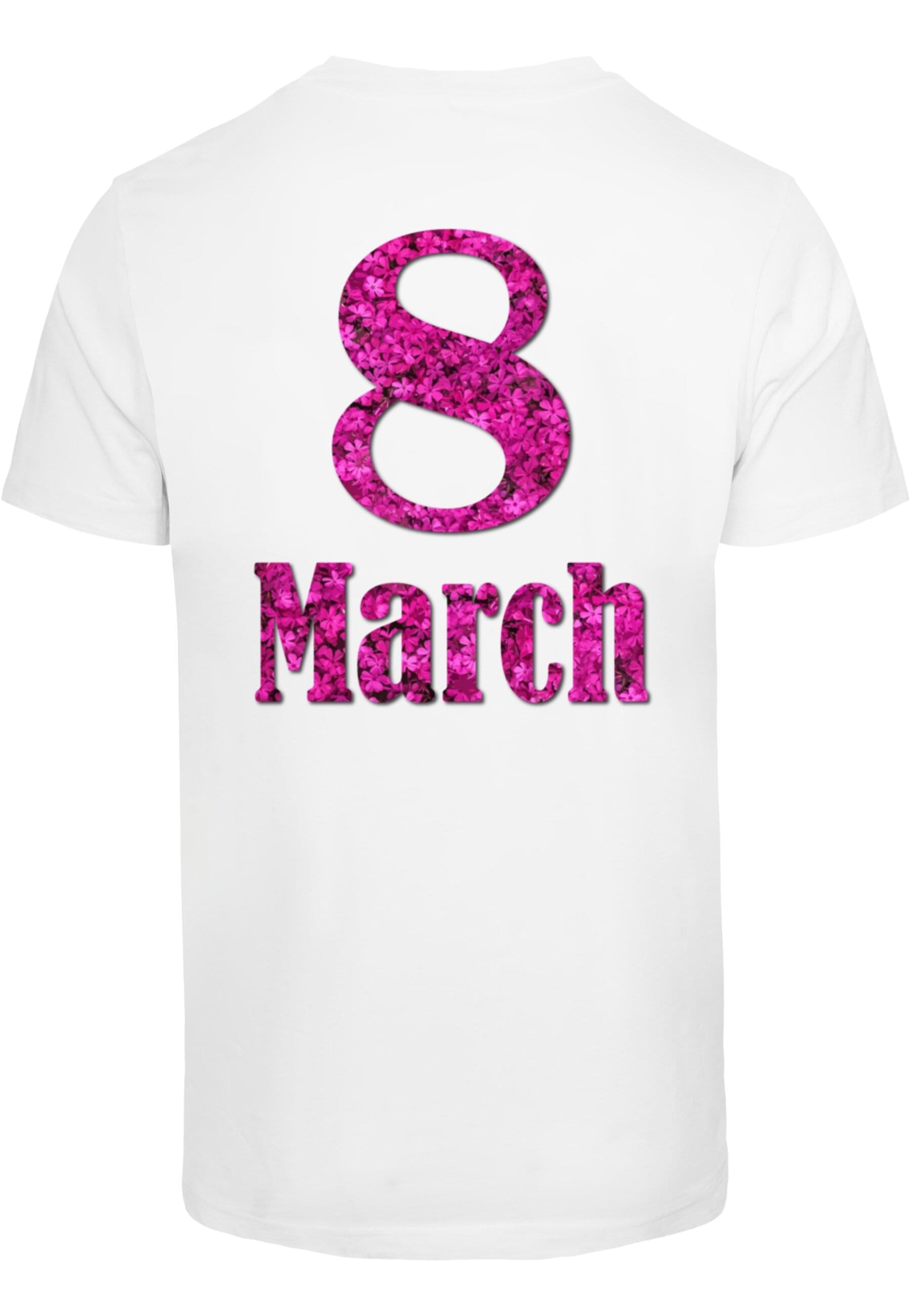 Merchcode T-Shirt »Merchcode Unisex WD - 8 March T-Shirt Round Neck«, (1 tlg.)