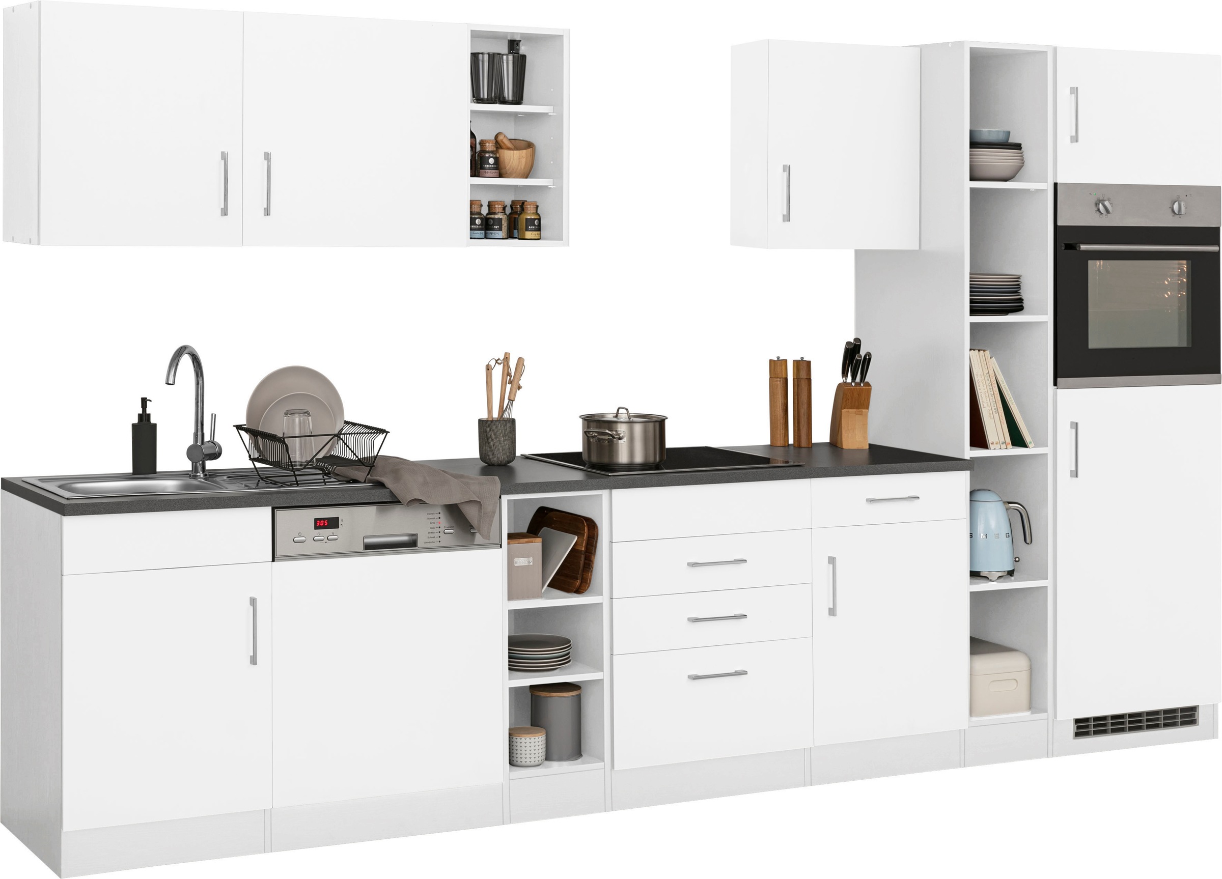 KOCHSTATION Küchenzeile "KS-Paris – Küchen mit einzigartigen Fotomotiven au günstig online kaufen