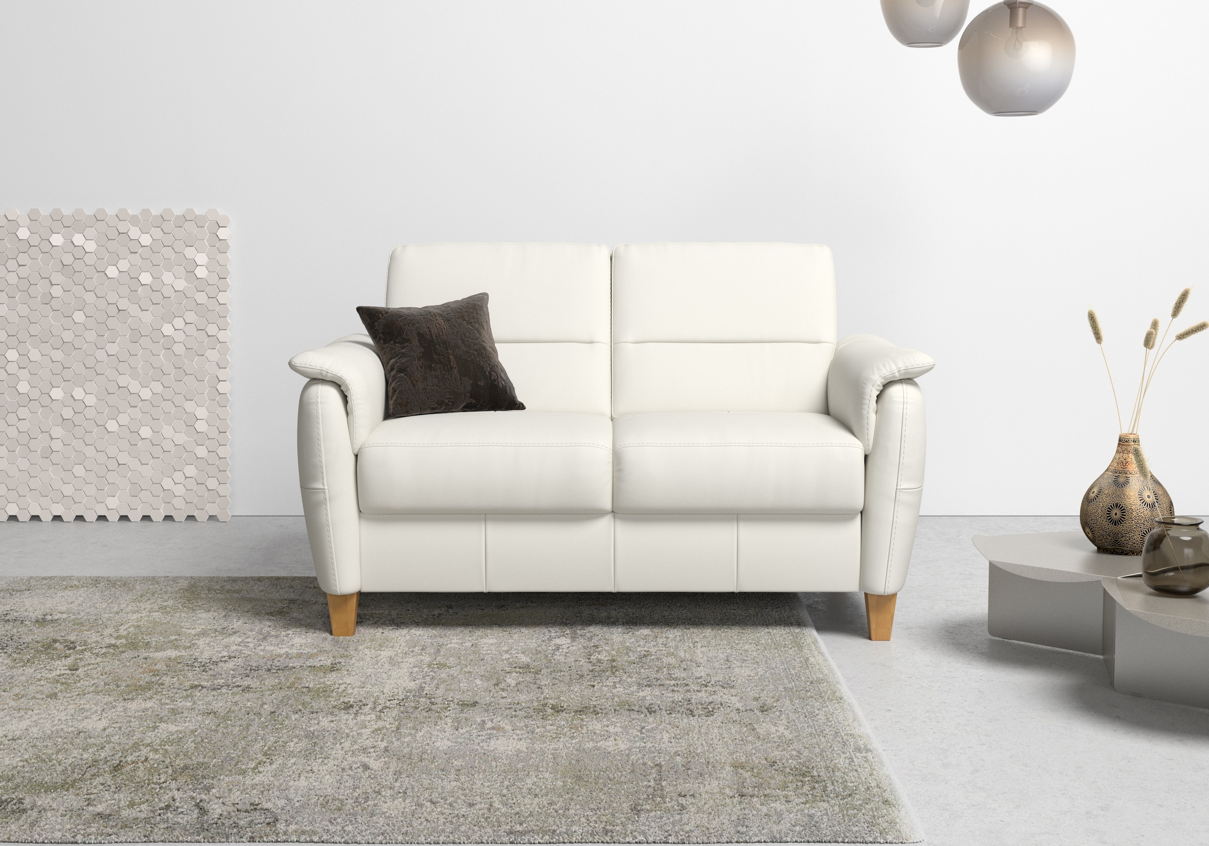 Home affaire 2-Sitzer "Palmera, B: 149 cm" mit Federkern