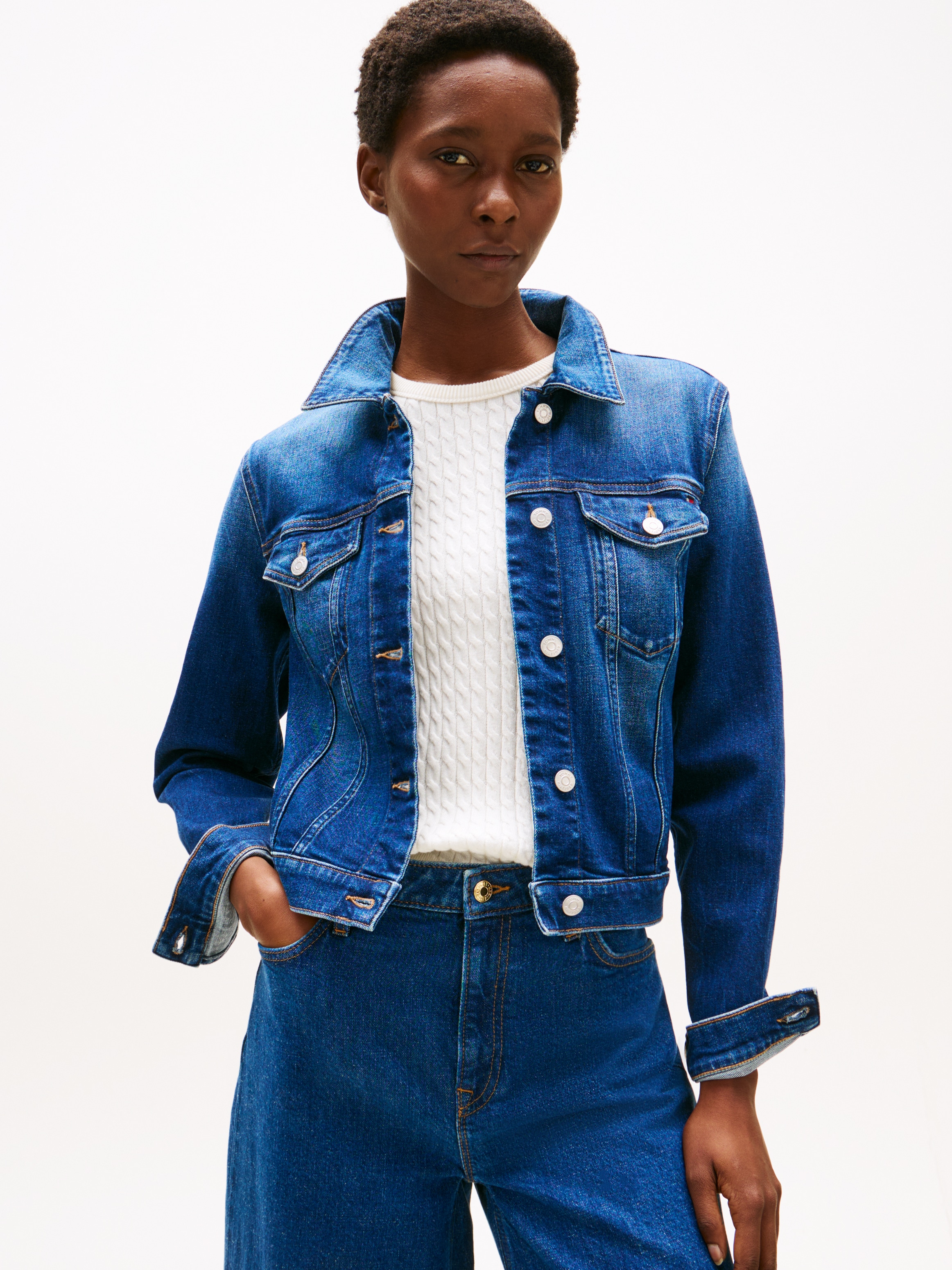 Tommy Hilfiger Jeansjacke "DNM NEW DOREEN SLIM JACKET" günstig online kaufen