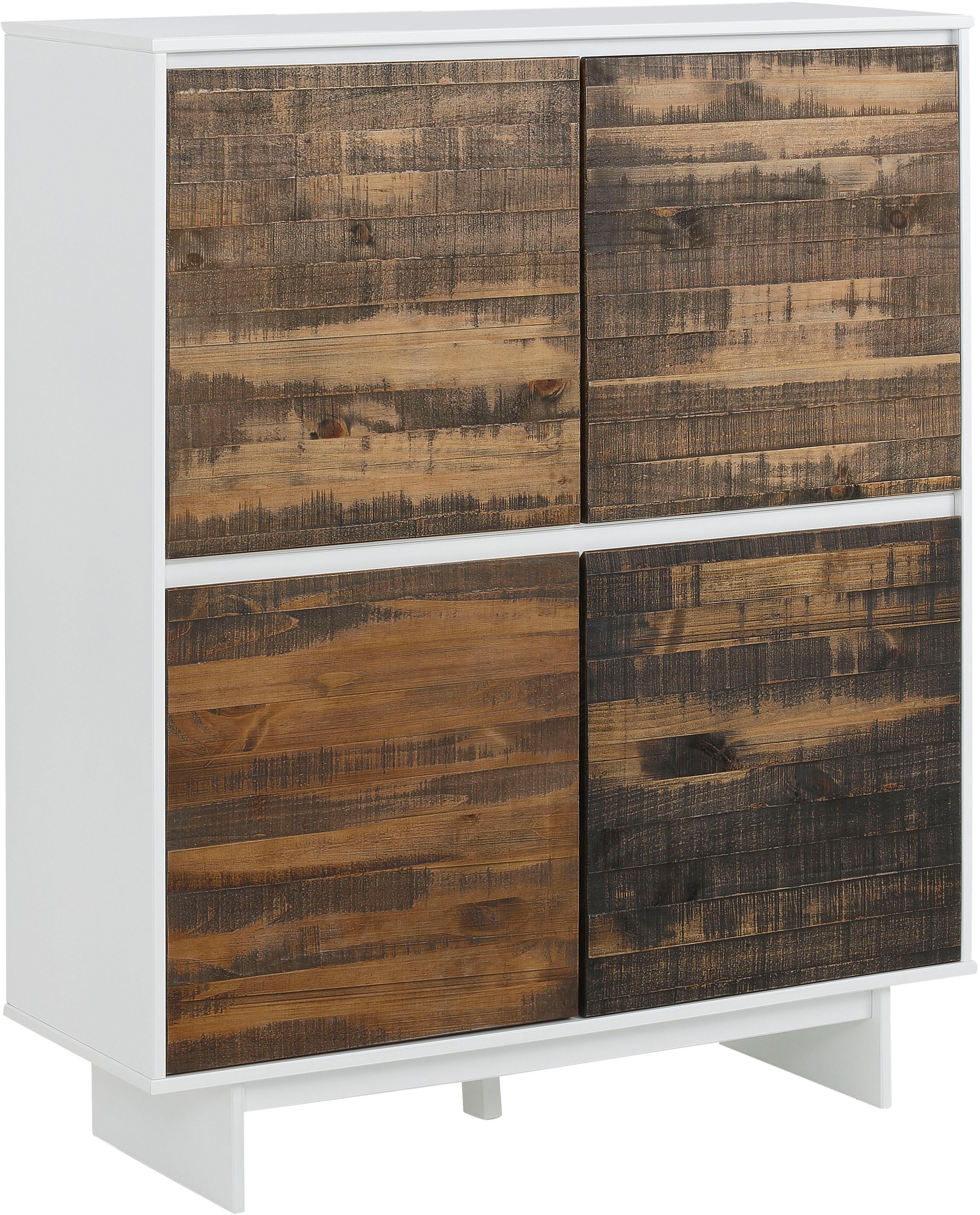 OTTO home Highboard "Morgan Midischrank Hochkommode" aus massivem Kiefernho günstig online kaufen