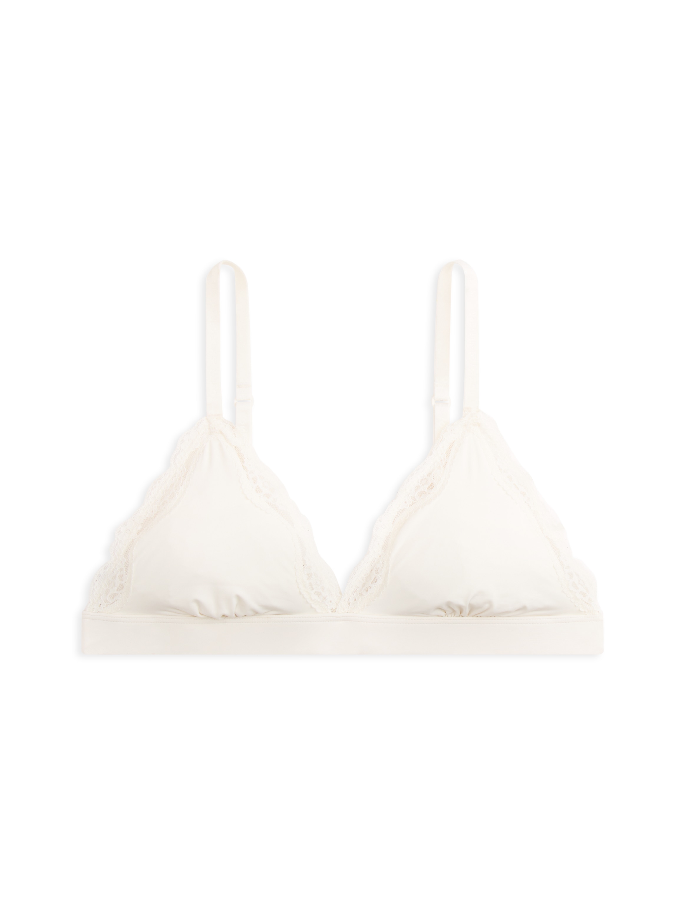 Tommy Hilfiger Underwear Triangel-BH »UNLINED« aus Mikrofaser mit Spitzenbesatz