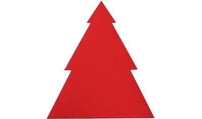 Primaflor-Ideen in Textil Platzset »Tannenbaum, Weihnachtsdeko rot«, (Set, 4 St.),... kaufen
