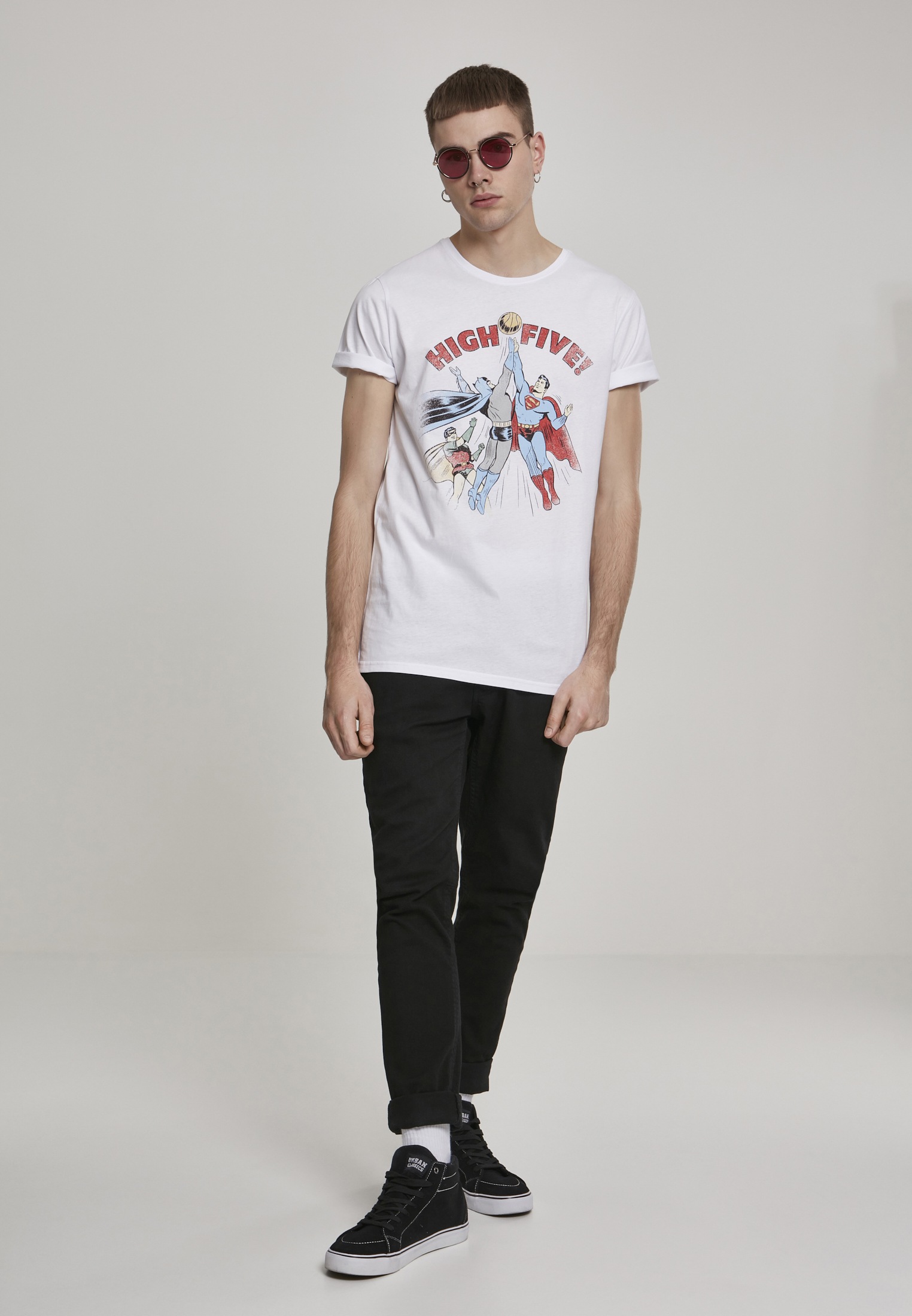 Merchcode Kurzarmshirt »Merchcode Herren JL High Five Tee«, (1 tlg.)