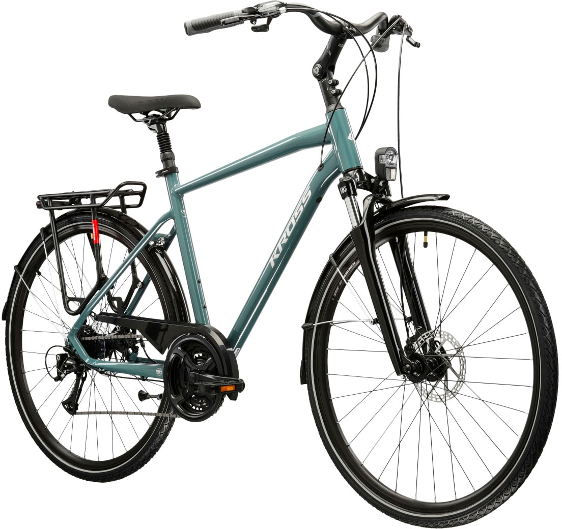 Kross Trekkingrad »Trans 3.0«, 24 Gang, Shimano, ACERA M3020 Schaltwerk, Kettenschaltung
