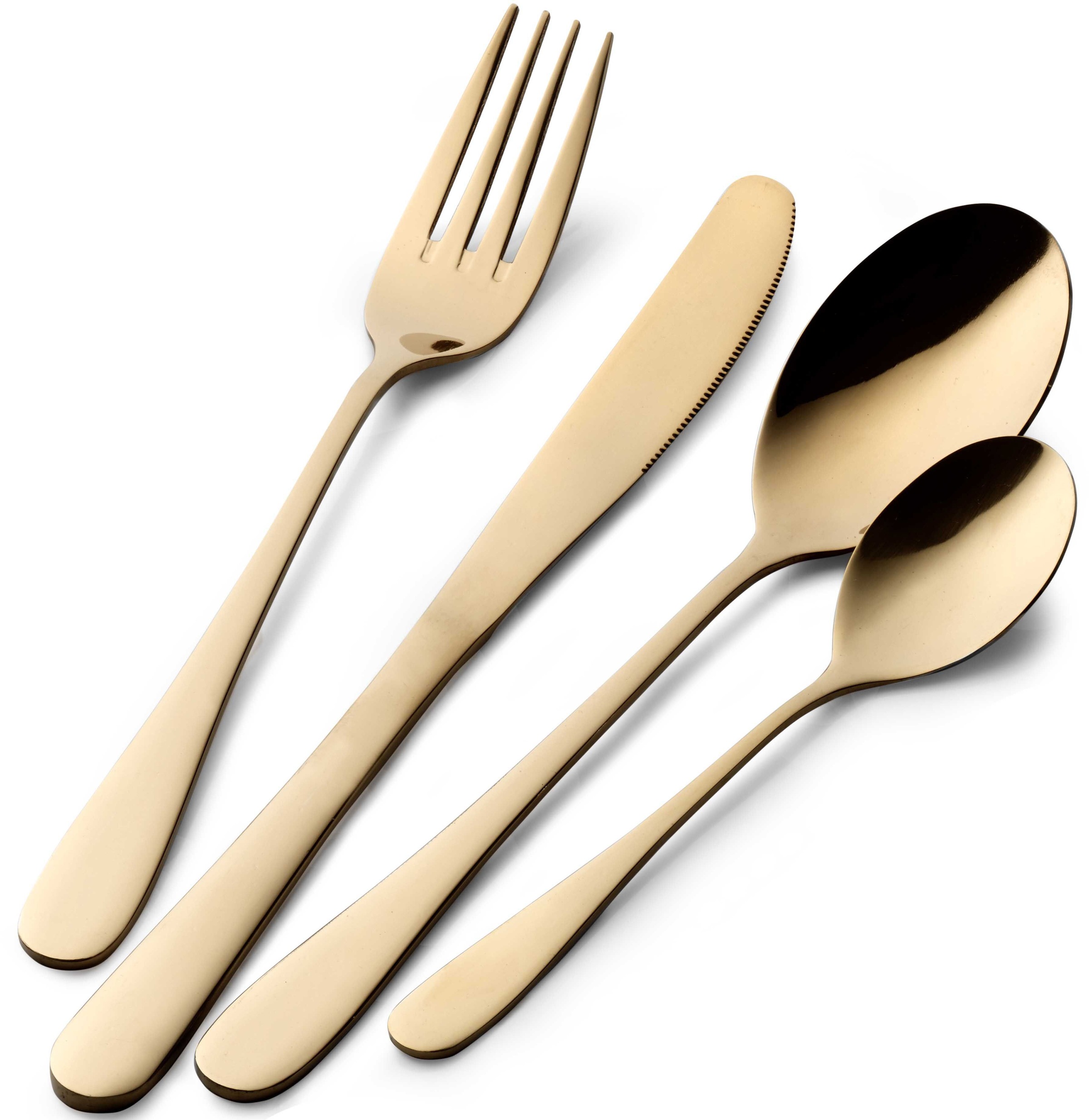 PINTINOX Besteck-Set "Princess" PVD Beschichtung, spülmaschinengeeignet günstig online kaufen