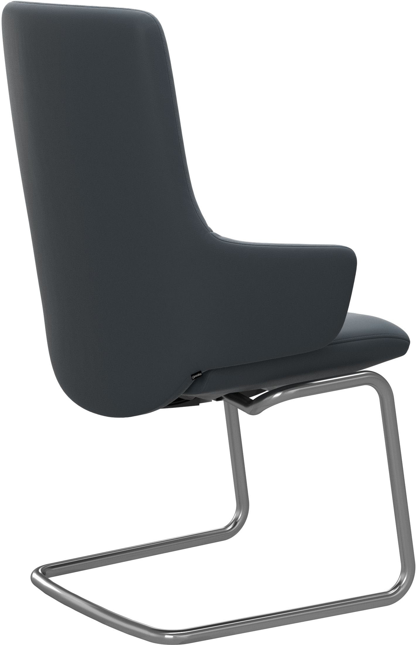 Stressless® Polsterstuhl »Laurel«, Leder BATICK, High Back mit Armlehne, Größe L, mit Beinen aus Stahl in Chrom