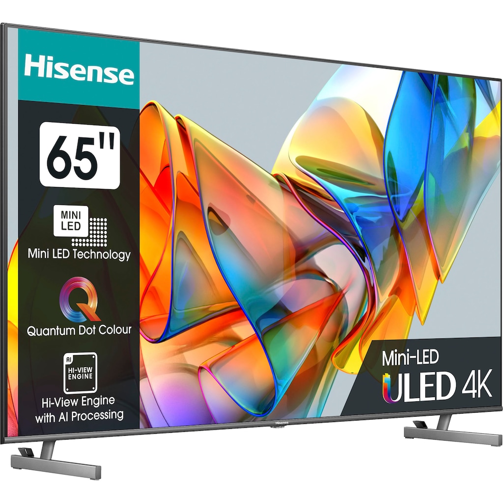 Hisense Mini-LED-Fernseher »65U6KQ«, 164 cm/65 Zoll, 4K Ultra HD, Smart-TV