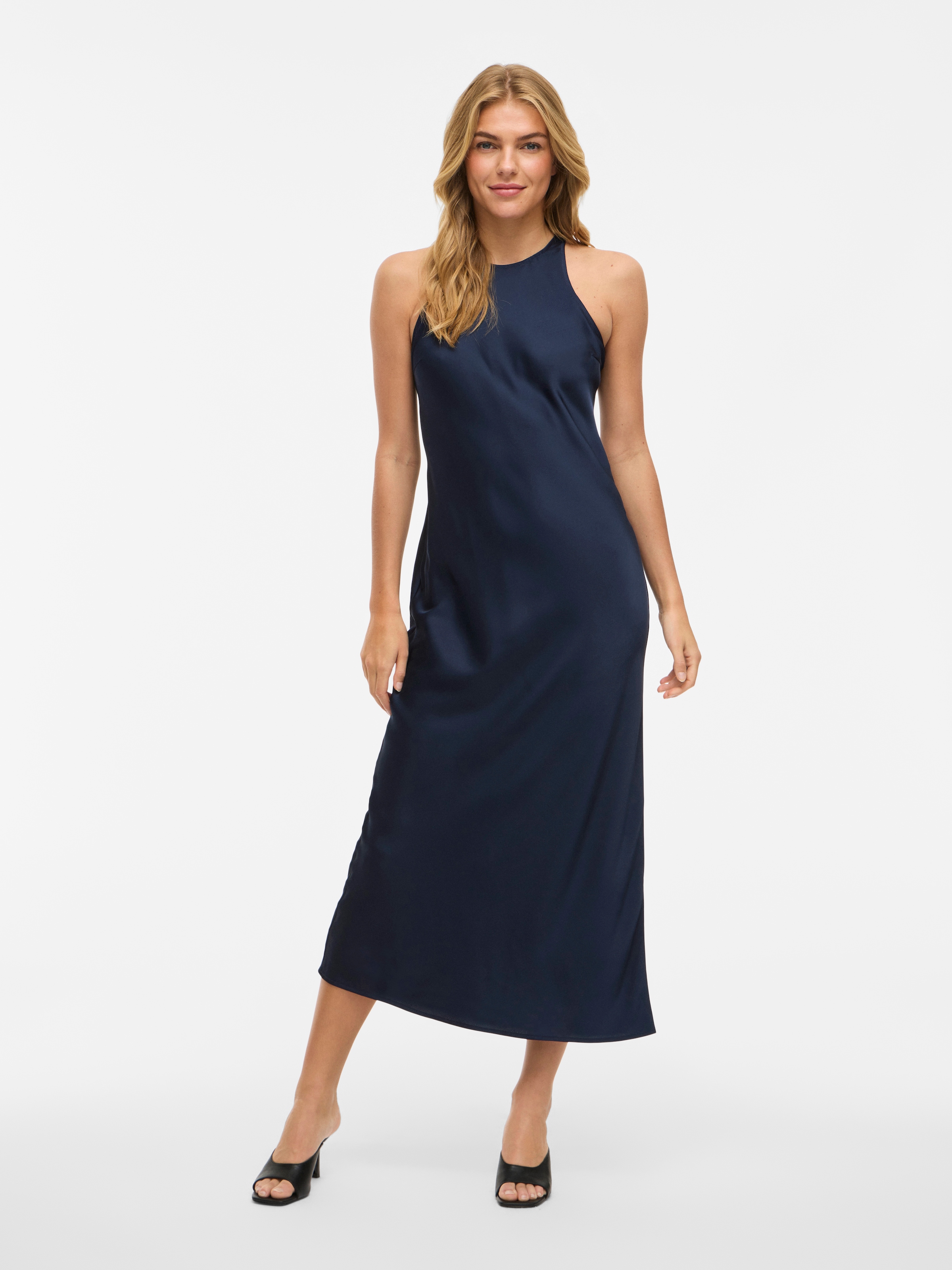 Vila Maxikleid »VIRAVENNA S/L ANKLE DRESS - NOOS/OC« Kunstfaser, regular fit