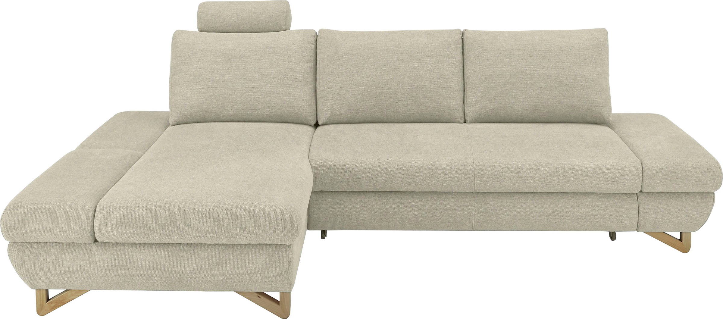 Home affaire Ecksofa "City/Giron, L-Form," verstellbare Armlehnen mit Raste günstig online kaufen