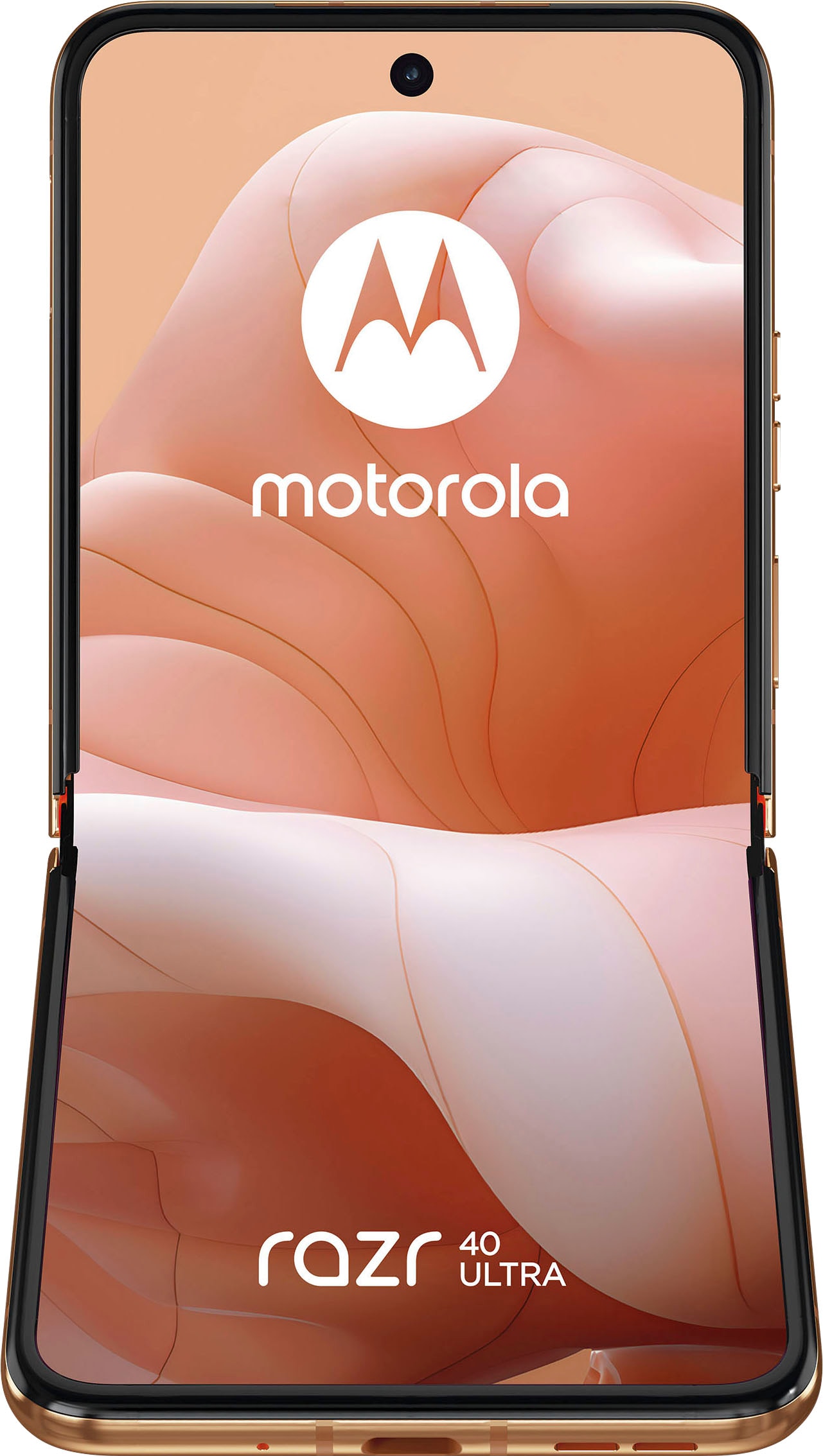 Motorola Smartphone »Motorola razr40 ultra«, Peach Fuzz