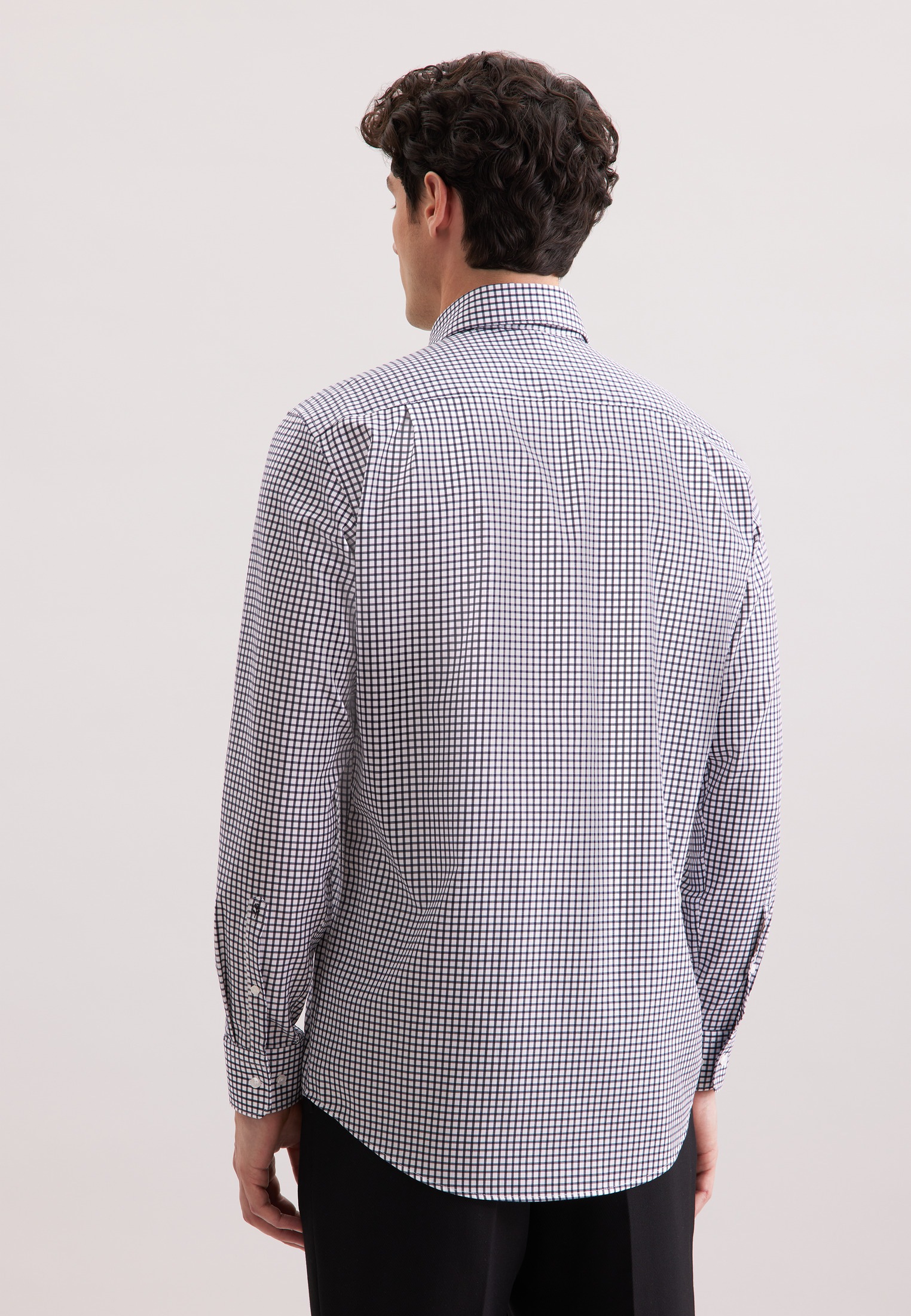seidensticker Businesshemd "Schwarze Rose", Regular 1/1 Covered-Button-Down günstig online kaufen