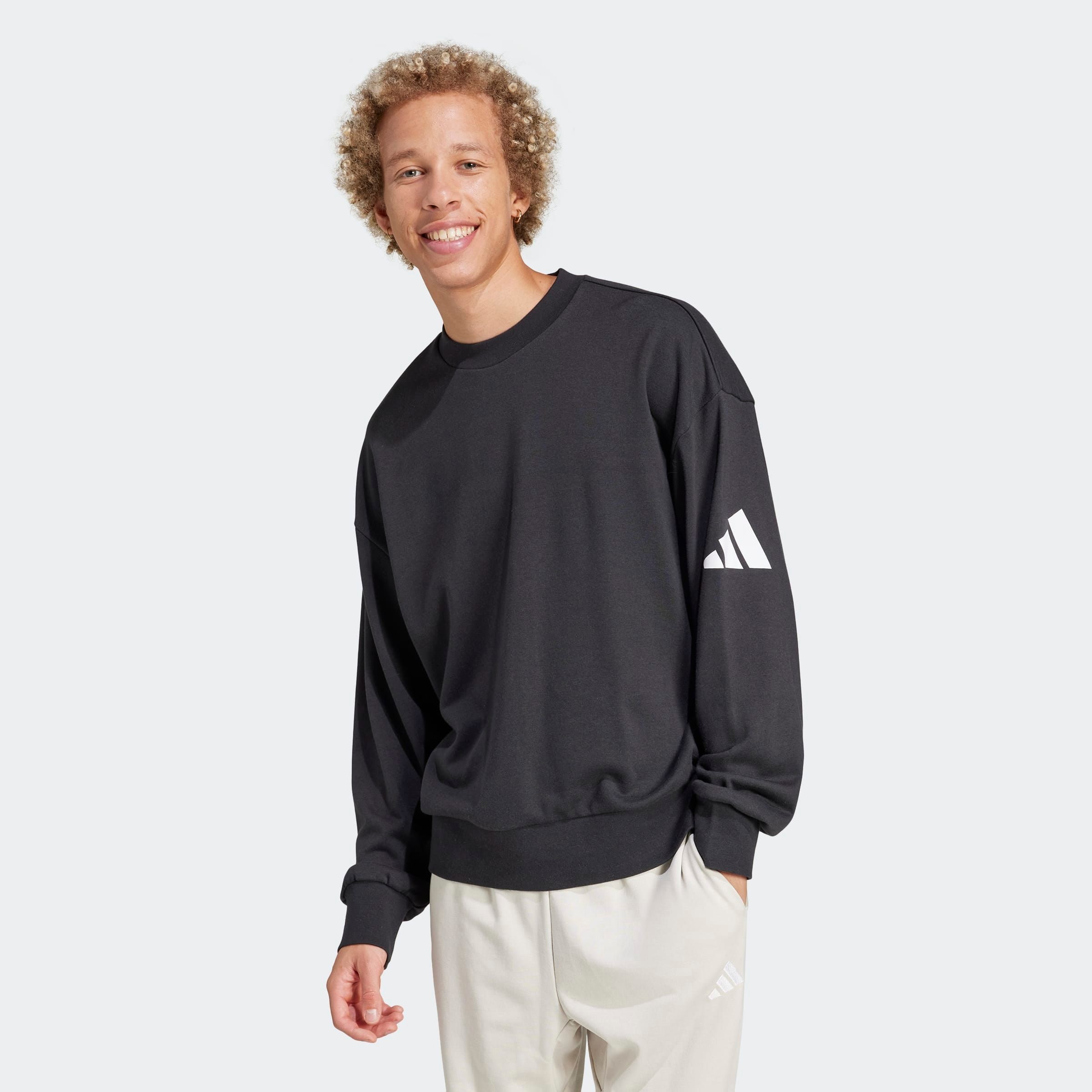 adidas Sportswear Sweatshirt "ESSENTIALS LOOSE FIT 3 BAR LOGO"
