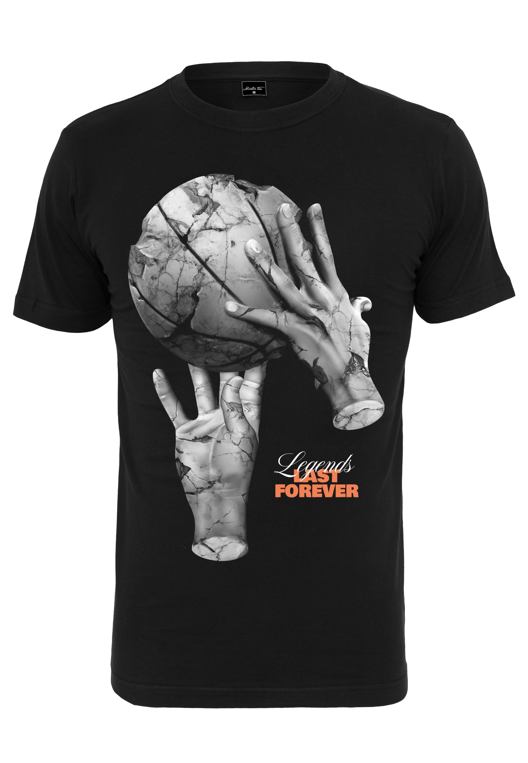 MisterTee T-Shirt "MisterTee Herren Ballin Hands Tee" 1 Stk.
