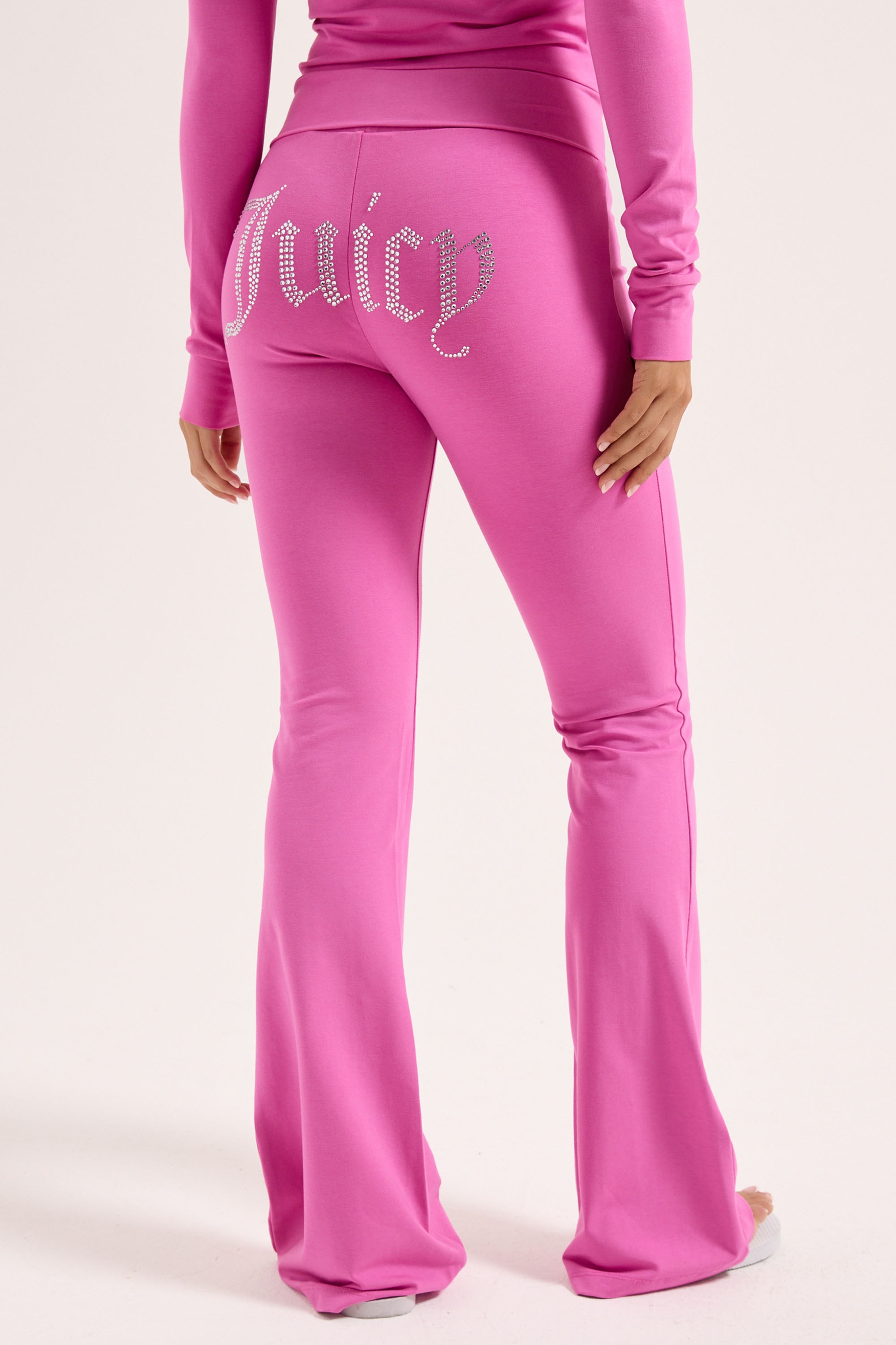 Juicy Couture Sweathose »APOLLO DIAMANTE JERSEY LOW RISE PANT. Damen«  Trainingshose Damen, Sportshorts, Jersey, Jogginghose mit Glitzer, Sale