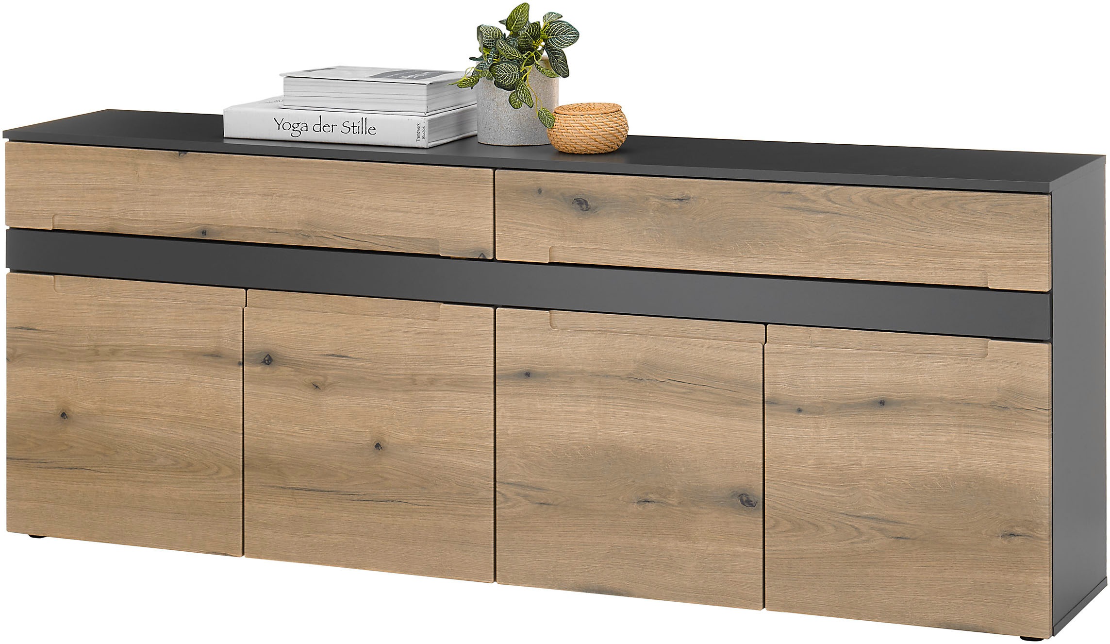 HBZ Sideboard "Taylor mit 2 Schubkästen, BxHxT 195x75x38 cm", (1 St.), Mit günstig online kaufen