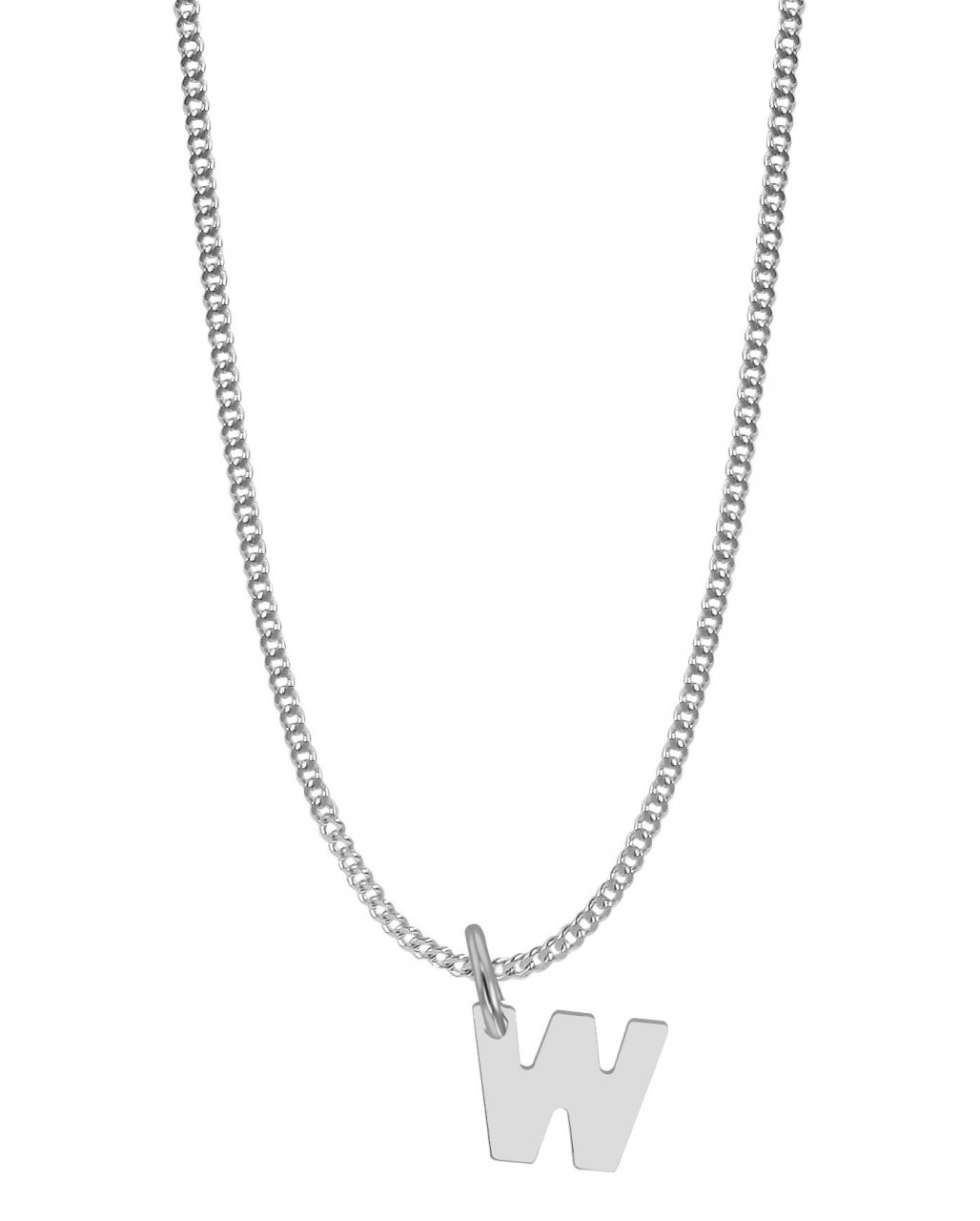Kettenanhänger ADELIA´S "eleganter Buchstabe Anhänger aus 925 Sterling Silber", silber, Schmuckanhänger, Damen, Silber 925 (Sterlingsilber), Kettenanhänger 8