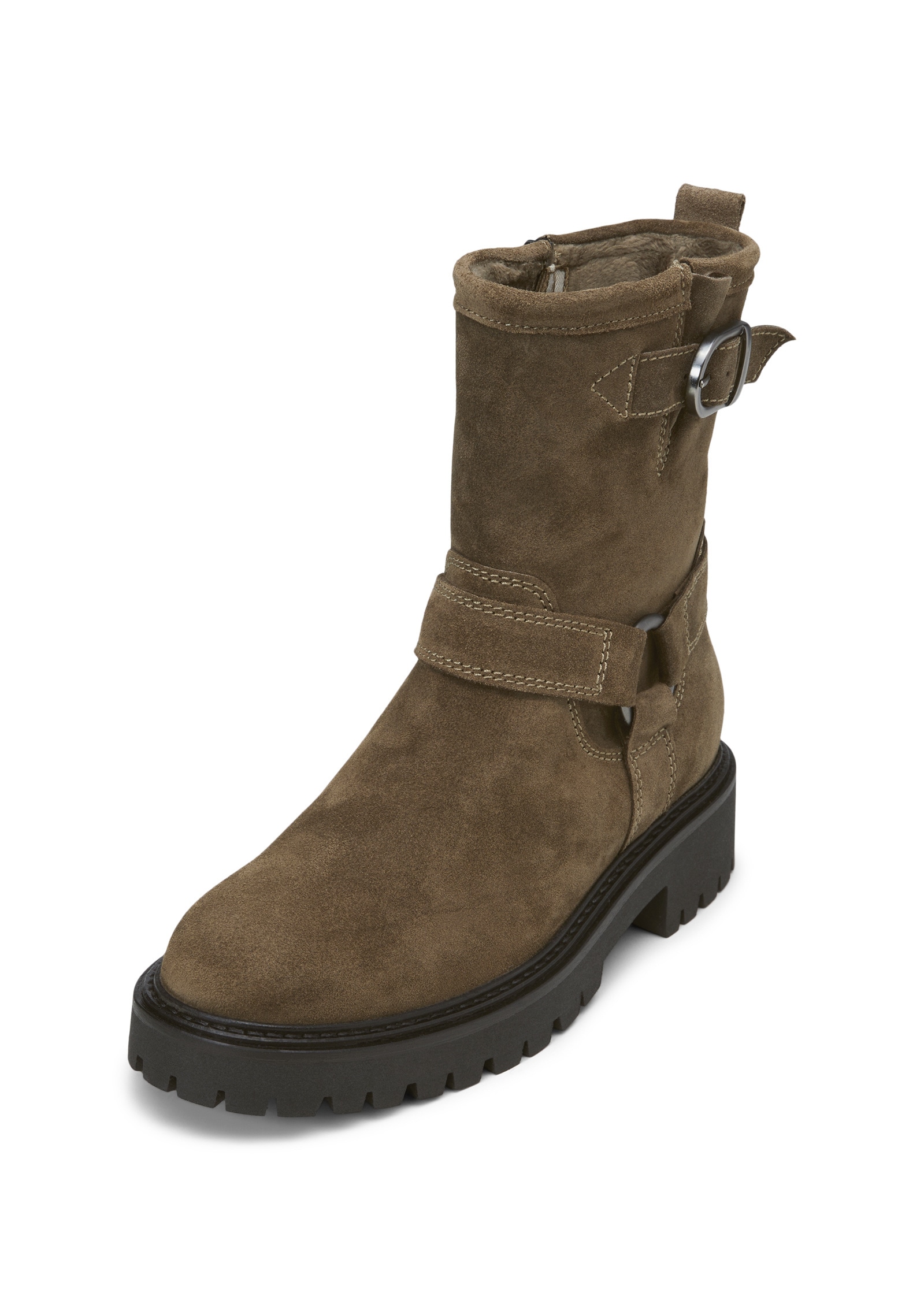 Marc OPolo Stiefelette "aus softem Veloursleder"