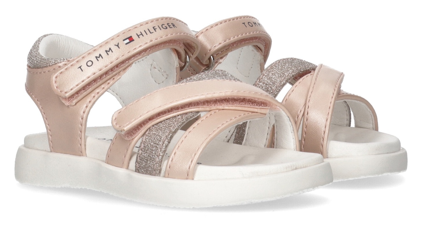 TOMMY HILFIGER Sandalai »VELCRO SANDAL« su Logoverzie...