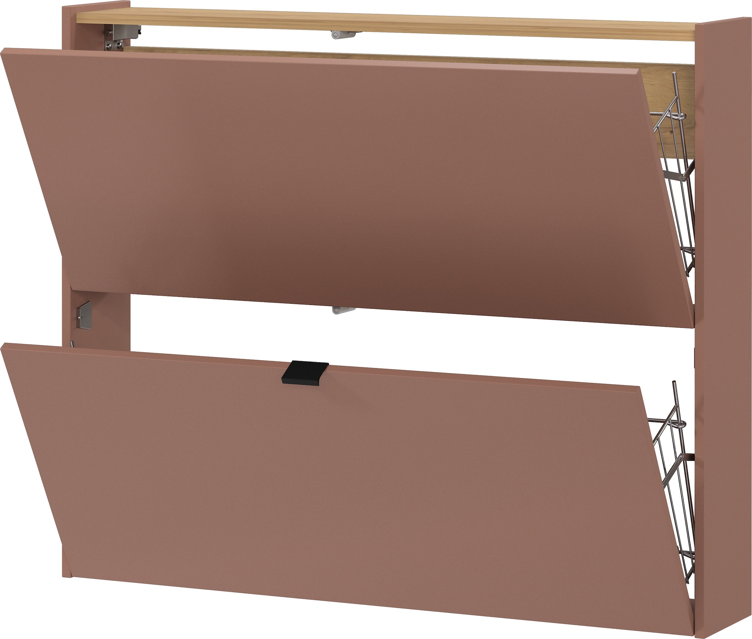 GERMANIA Schuhschrank »Ameca« 1 Stk. tlg. für schmale Flure, Tiefe: 18cm, Soft-close, Breite: 100 oder 140 cm