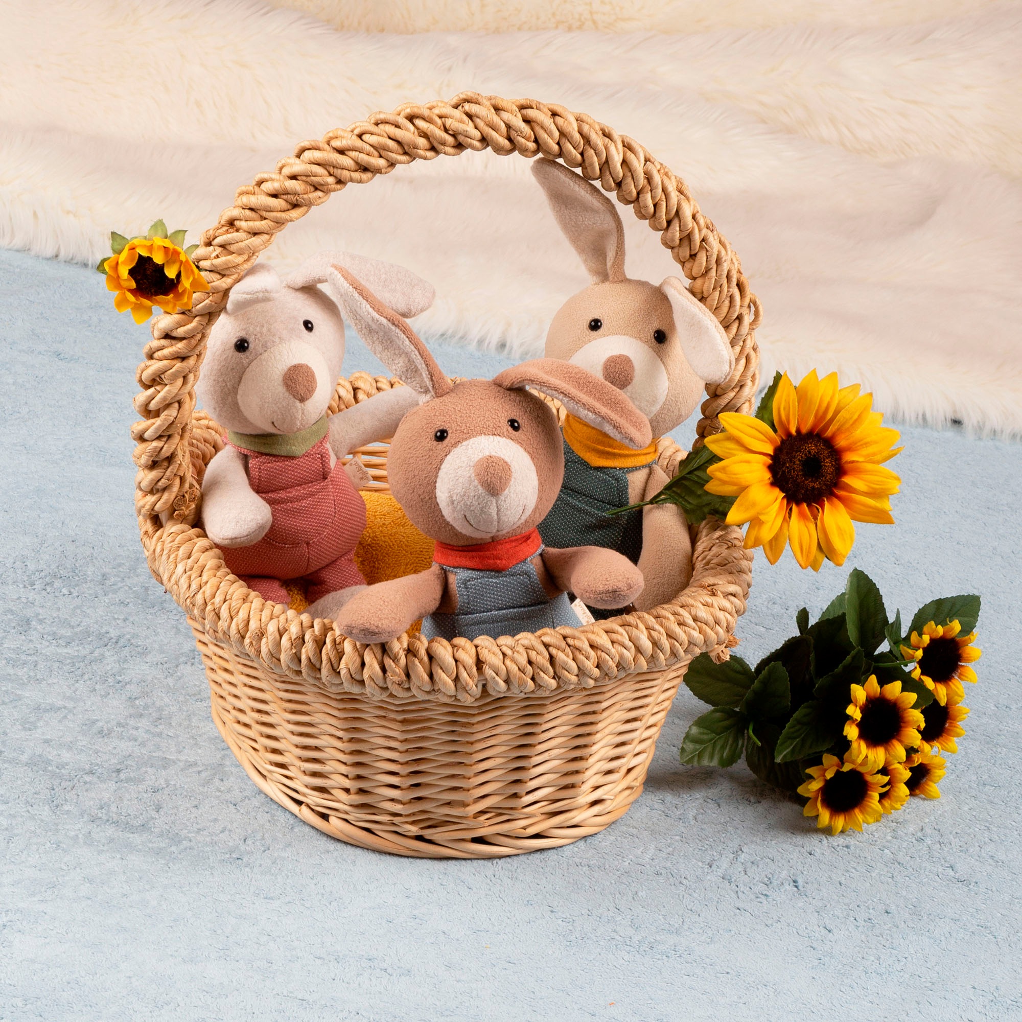 Sigikid Kuscheltier »Sweety, Latzhosen Hase, grün«