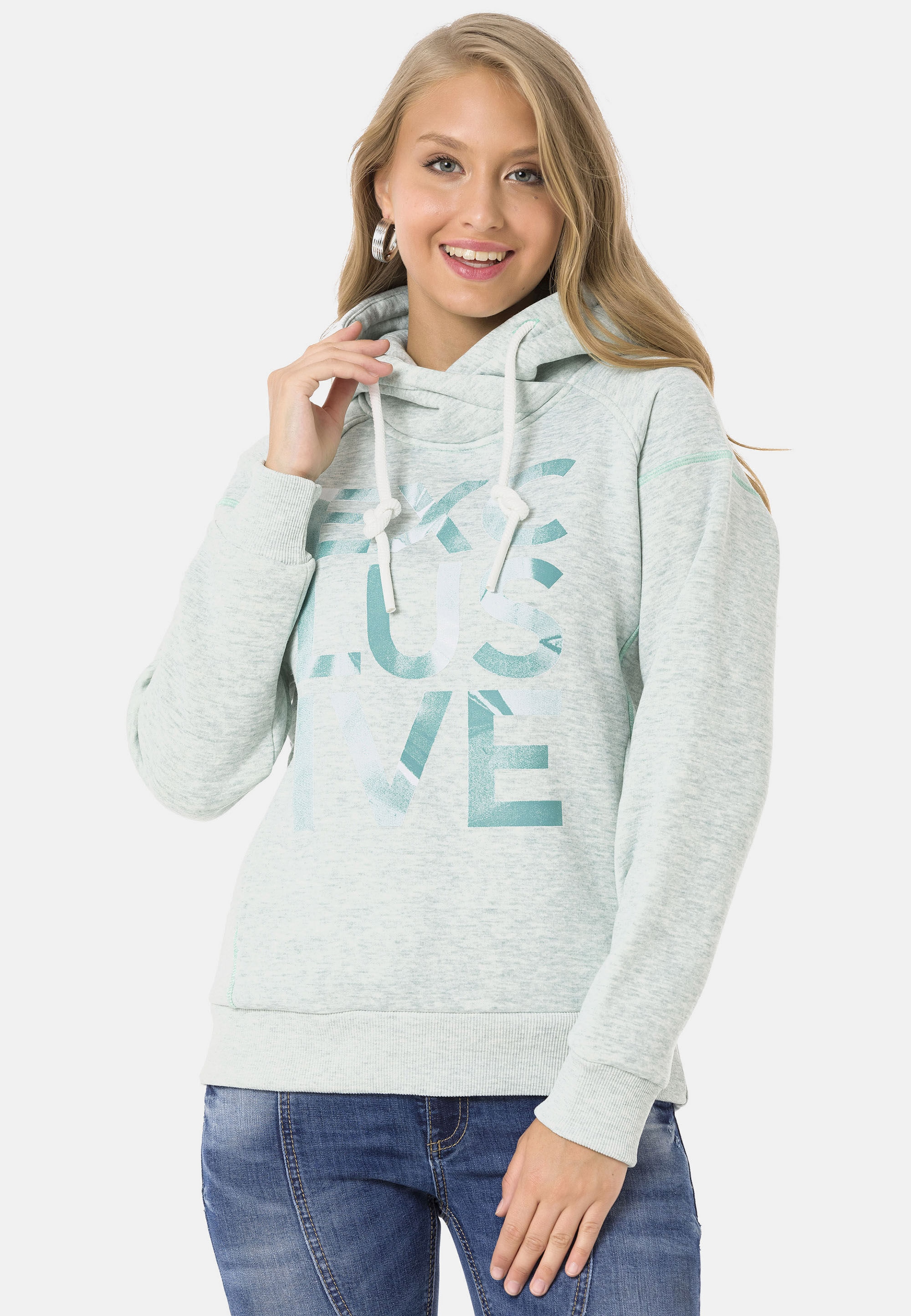 Cipo & Baxx Kapuzenpullover »WL330« 1 mit Kapuze